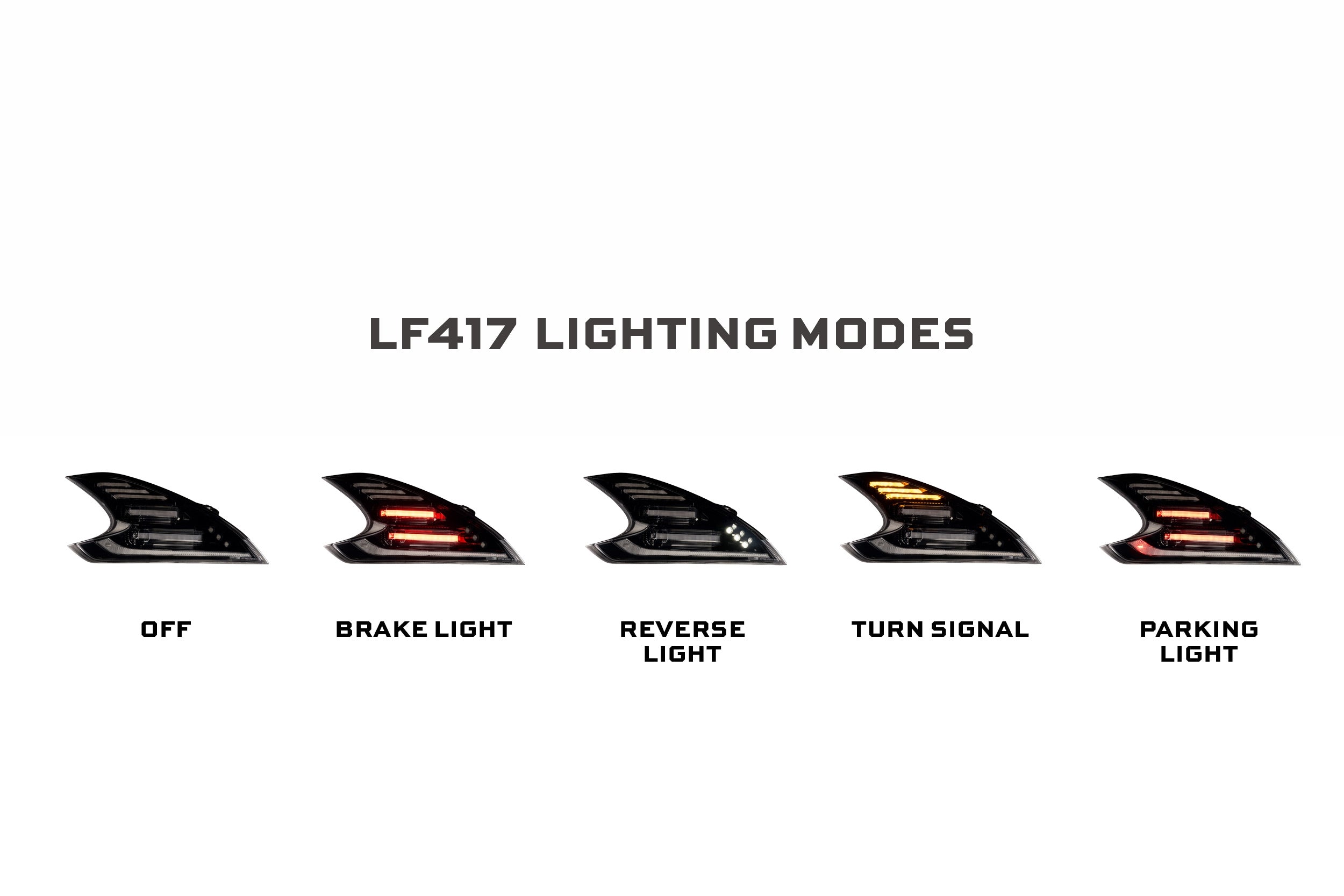 XB LED Tail Lights: 09-21 Nissan 370Z (Gen II / Smoked / Set)