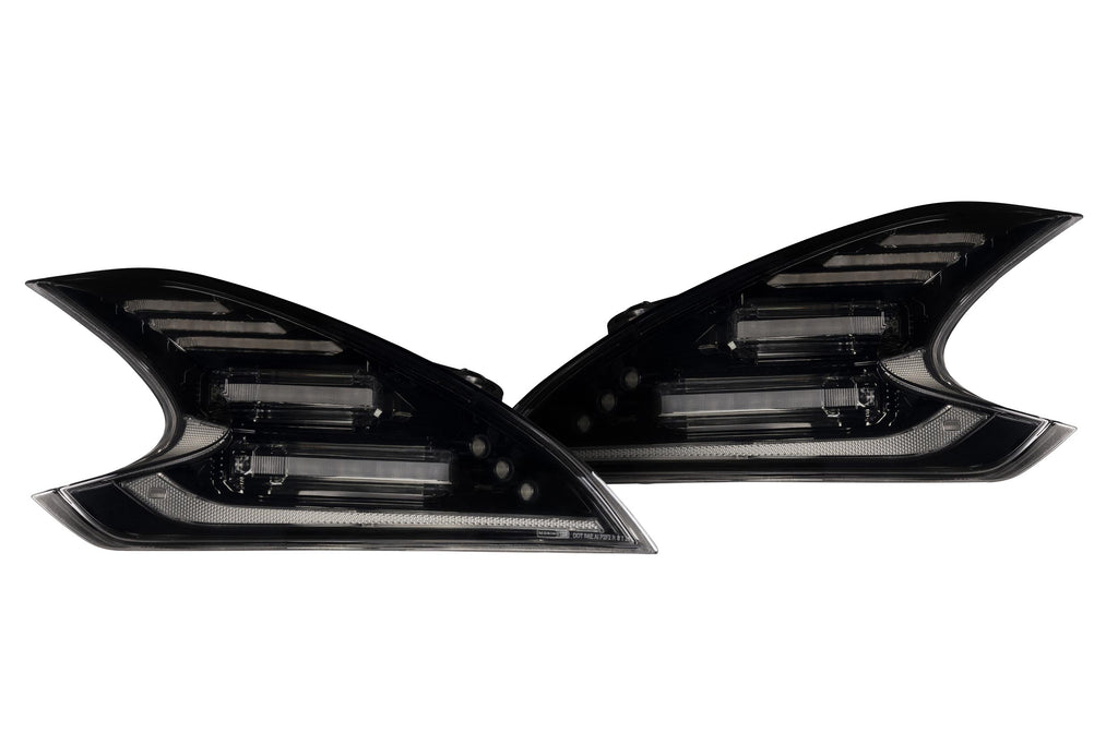 XB LED Tail Lights: 09-21 Nissan 370Z (Gen II / Smoked / Set)