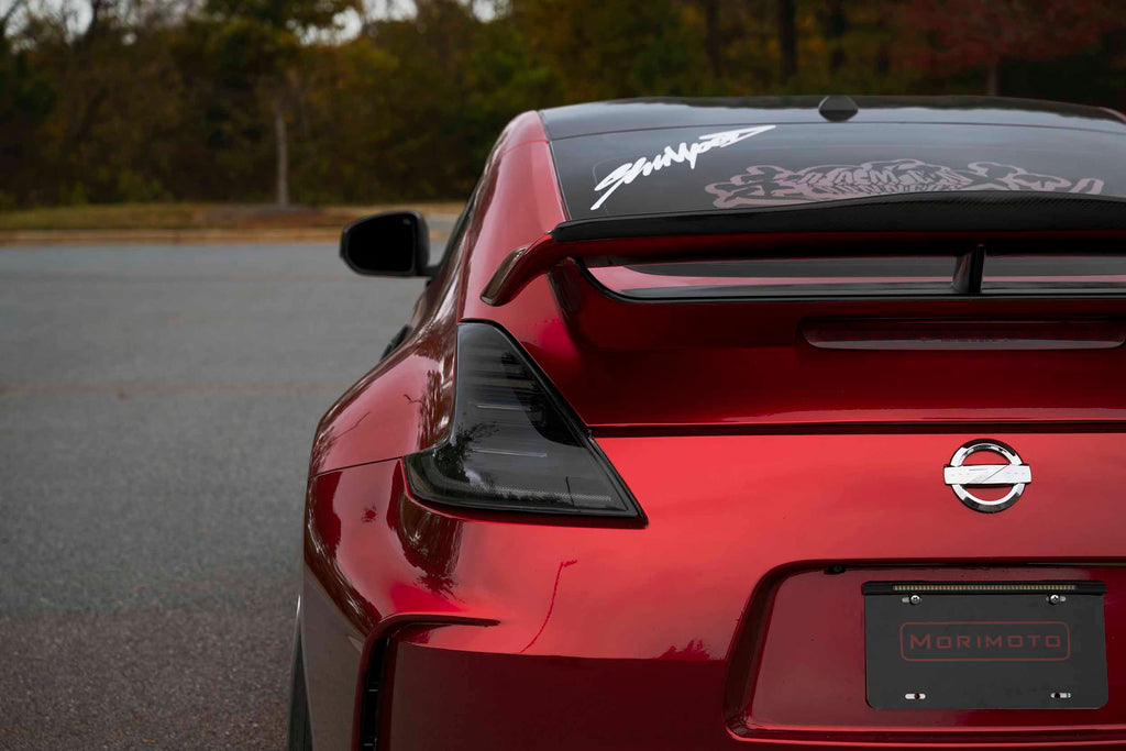 XB LED Tail Lights: 09-21 Nissan 370Z (Gen II / Smoked / Set)