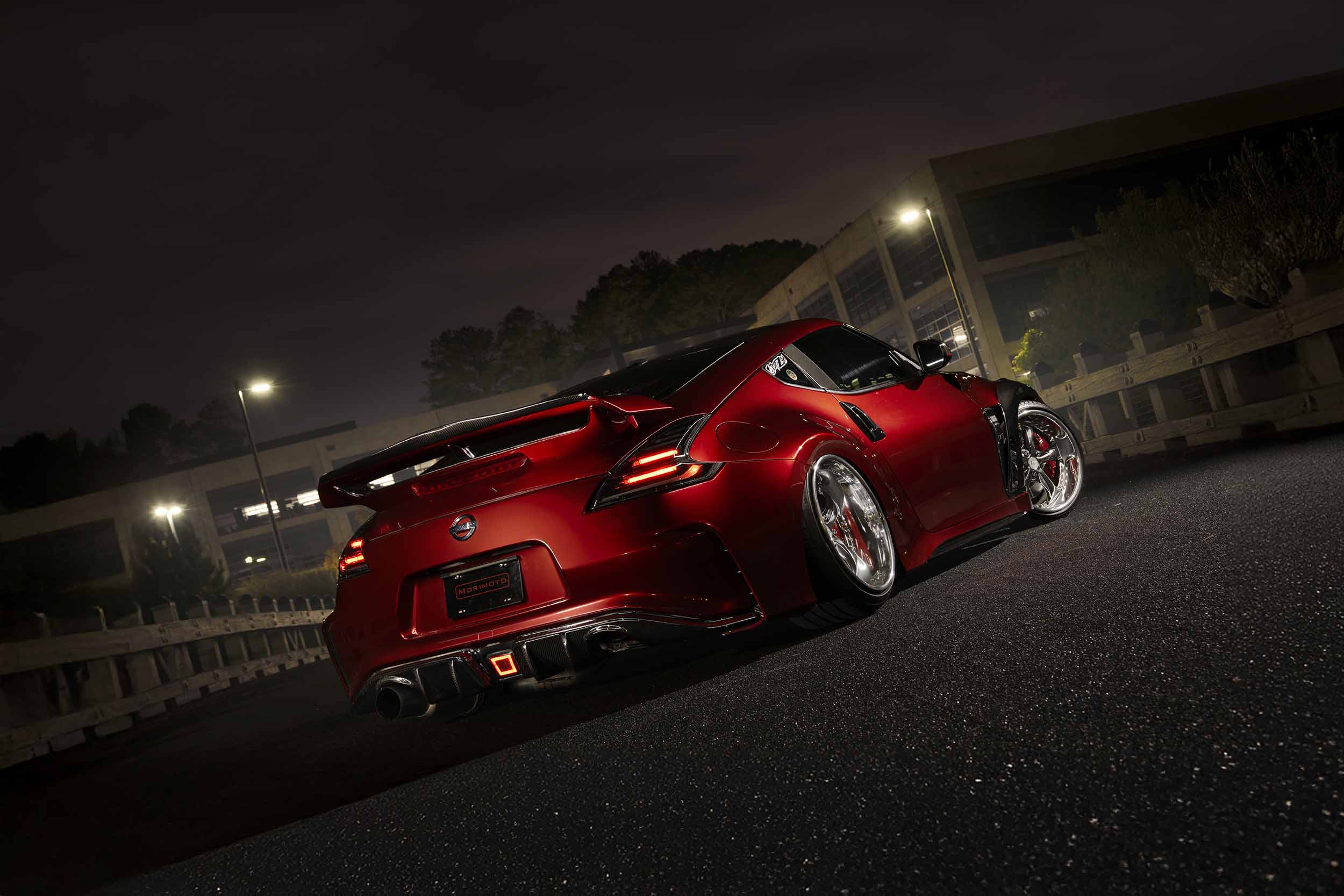 XB LED Tail Lights: 09-21 Nissan 370Z (Gen II / Smoked / Set)