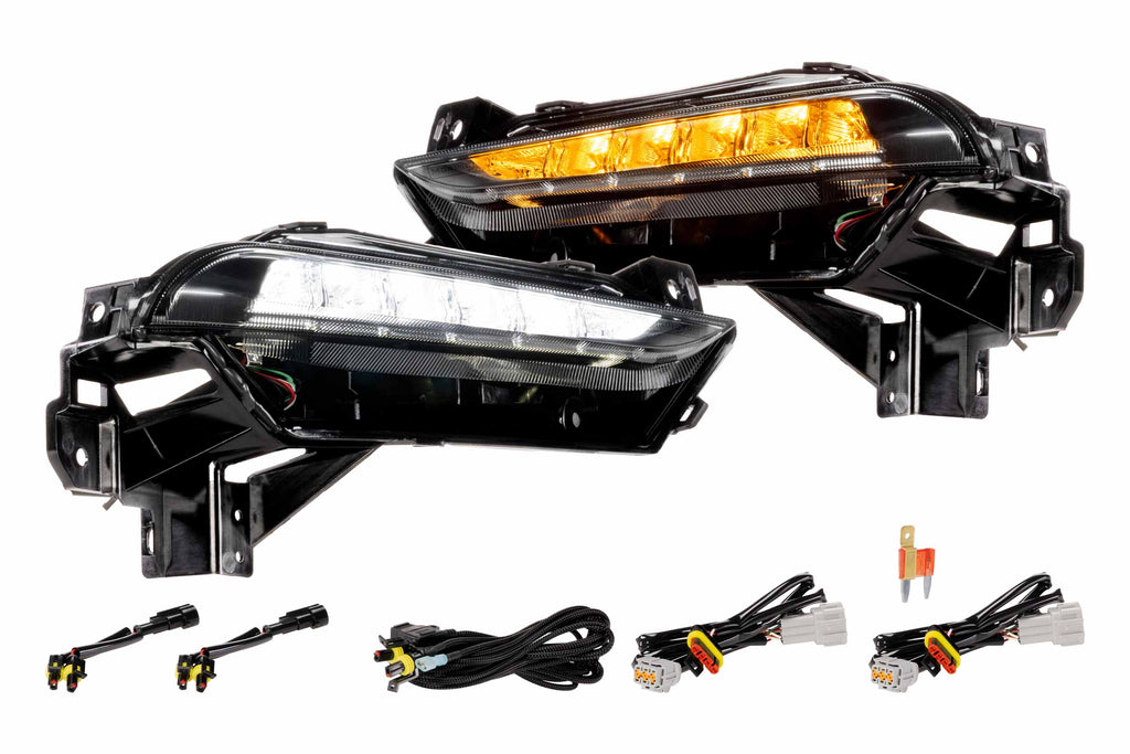 XB LED DRL: 15-21 Nissan 370Z Nismo Bumper (Set)