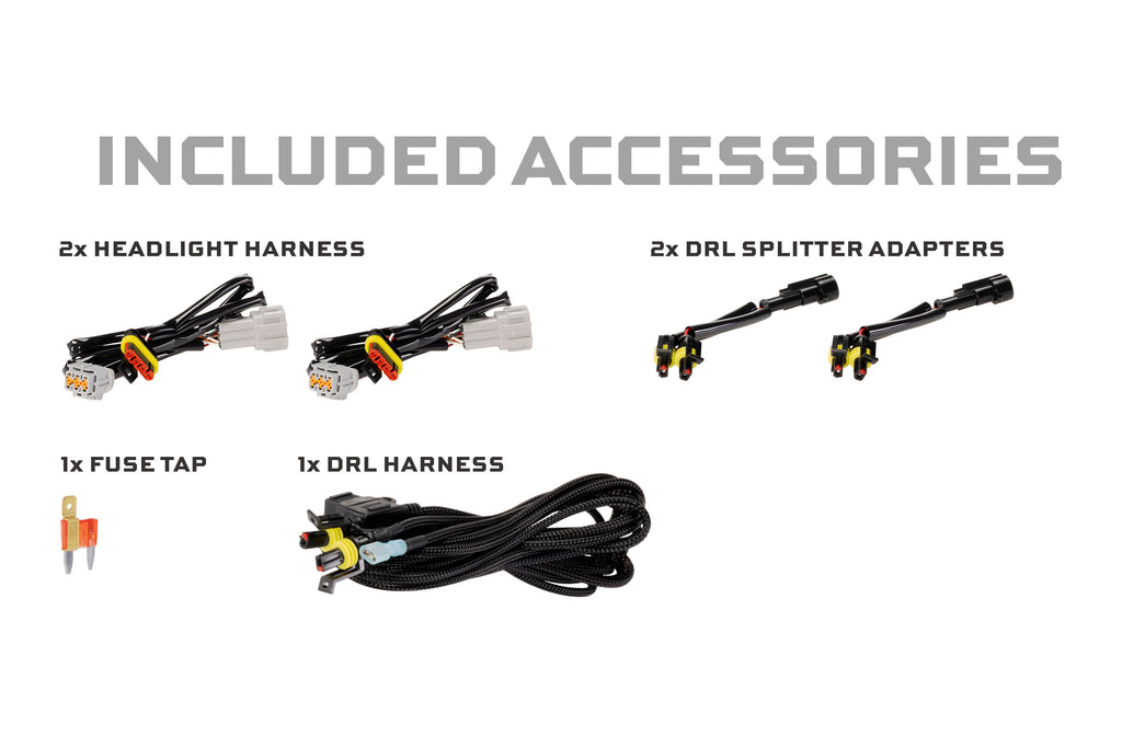 XB LED DRL: 15-21 Nissan 370Z Nismo Bumper (Set)