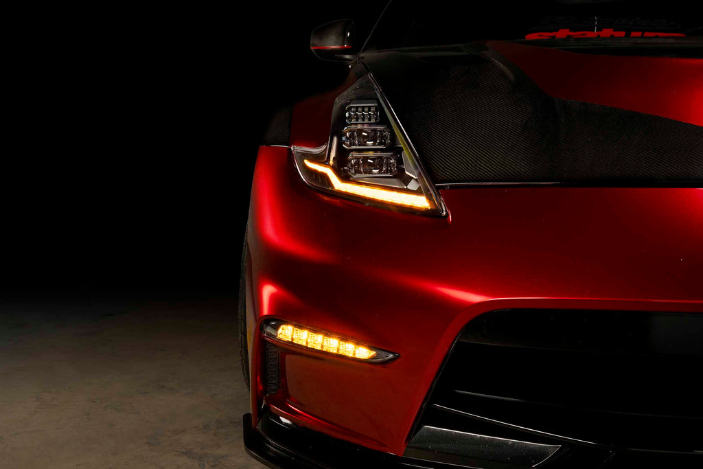 XB LED DRL: 15-21 Nissan 370Z Nismo Bumper (Set)
