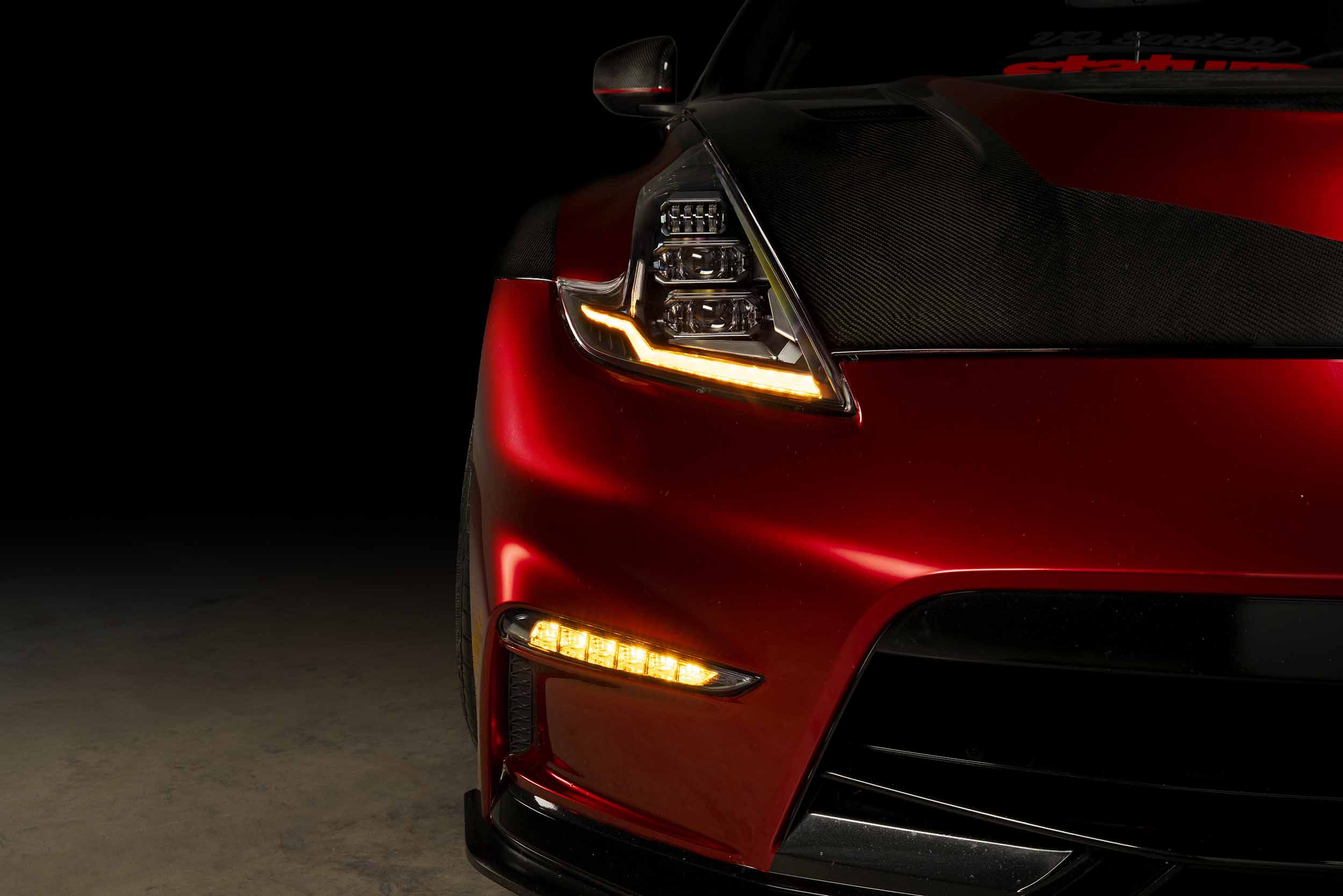 XB LED DRL: 15-21 Nissan 370Z Nismo Bumper (Set)