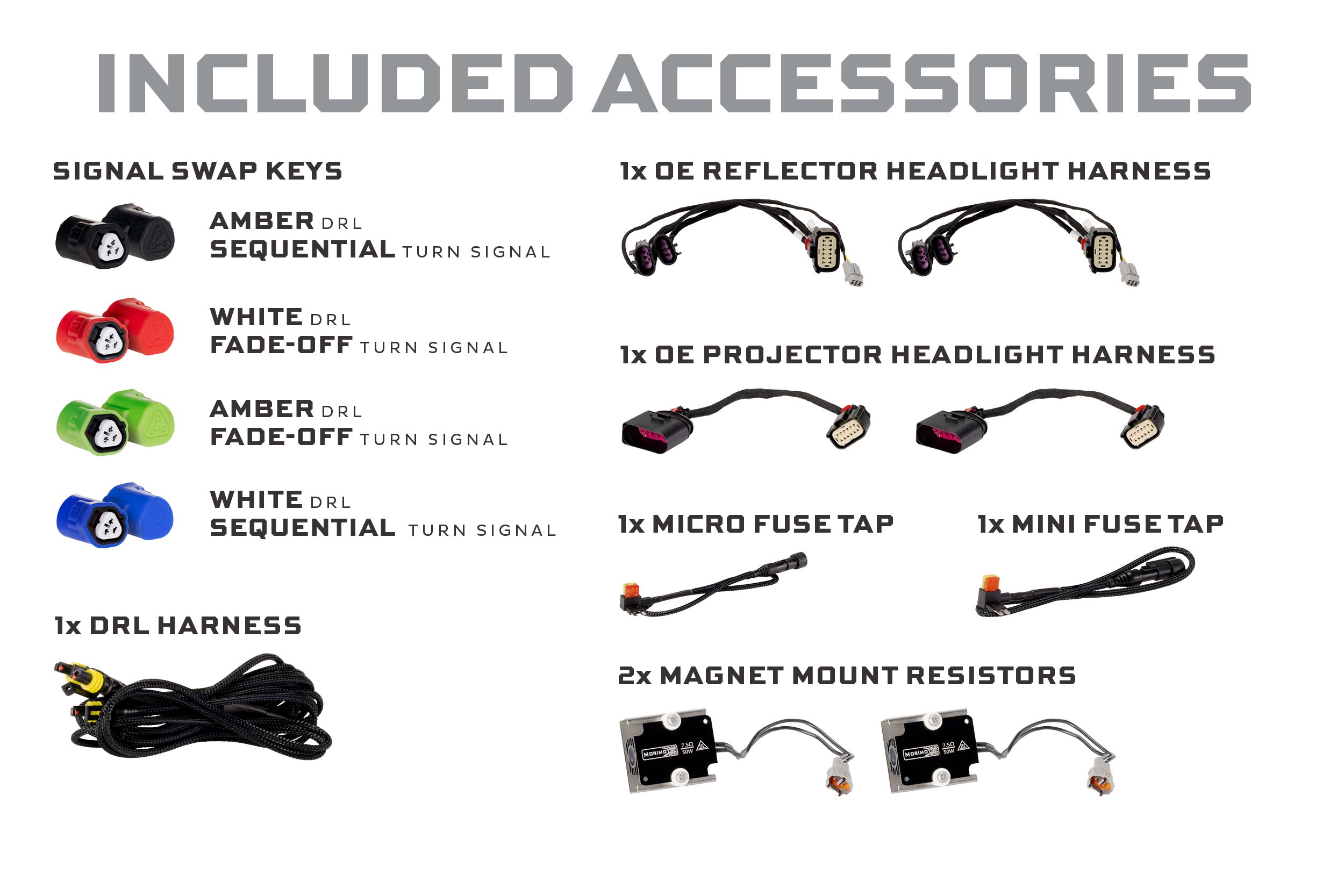 XB Evo Headlights: 09-18 Dodge Ram (Set)