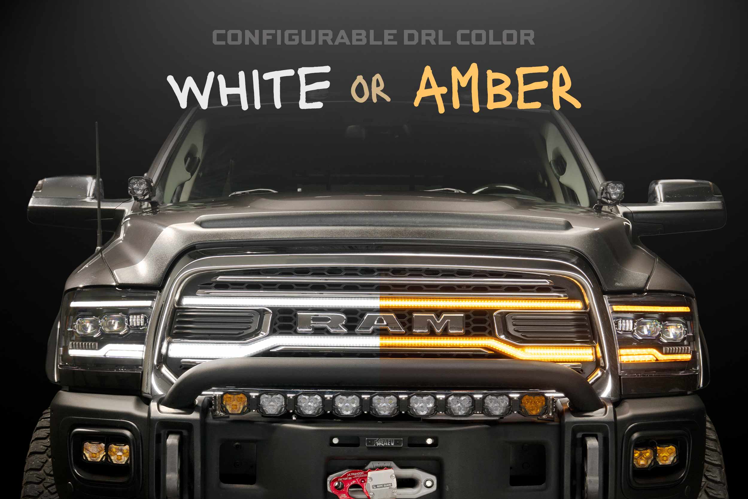 XB Evo Headlights: 09-18 Dodge Ram (Set)