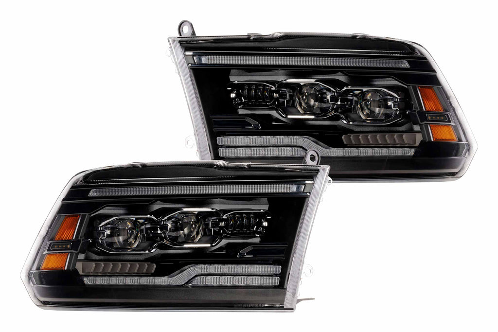 XB Evo Headlights: 09-18 Dodge Ram (Set)