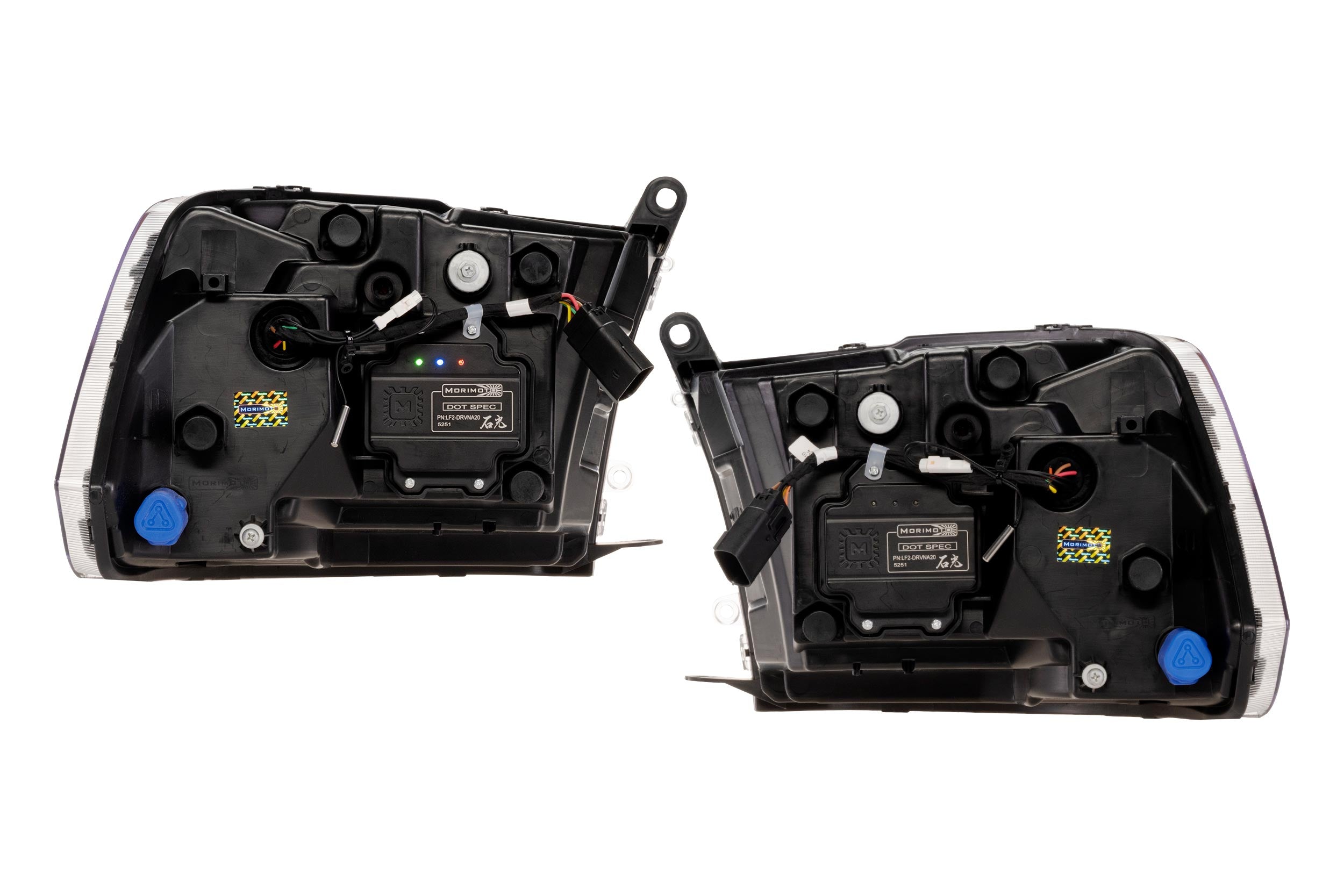 XB Evo Headlights: 09-18 Dodge Ram (Set)