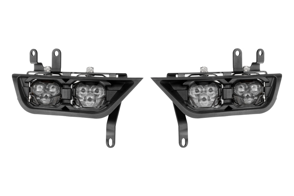 21-23 F-150 OE LED 4Banger Fog Light Kit: NCS White
