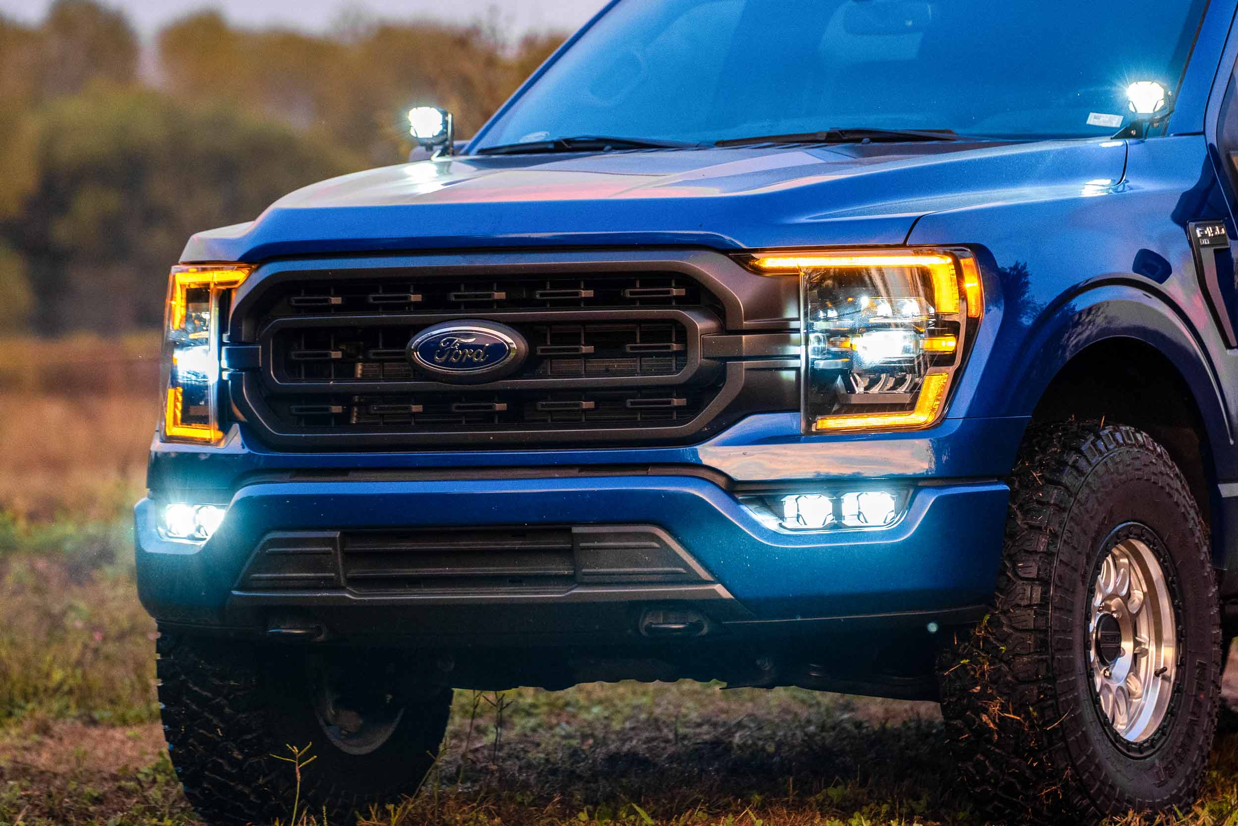 21-23 F-150 OE LED 4Banger Fog Light Kit: NCS White