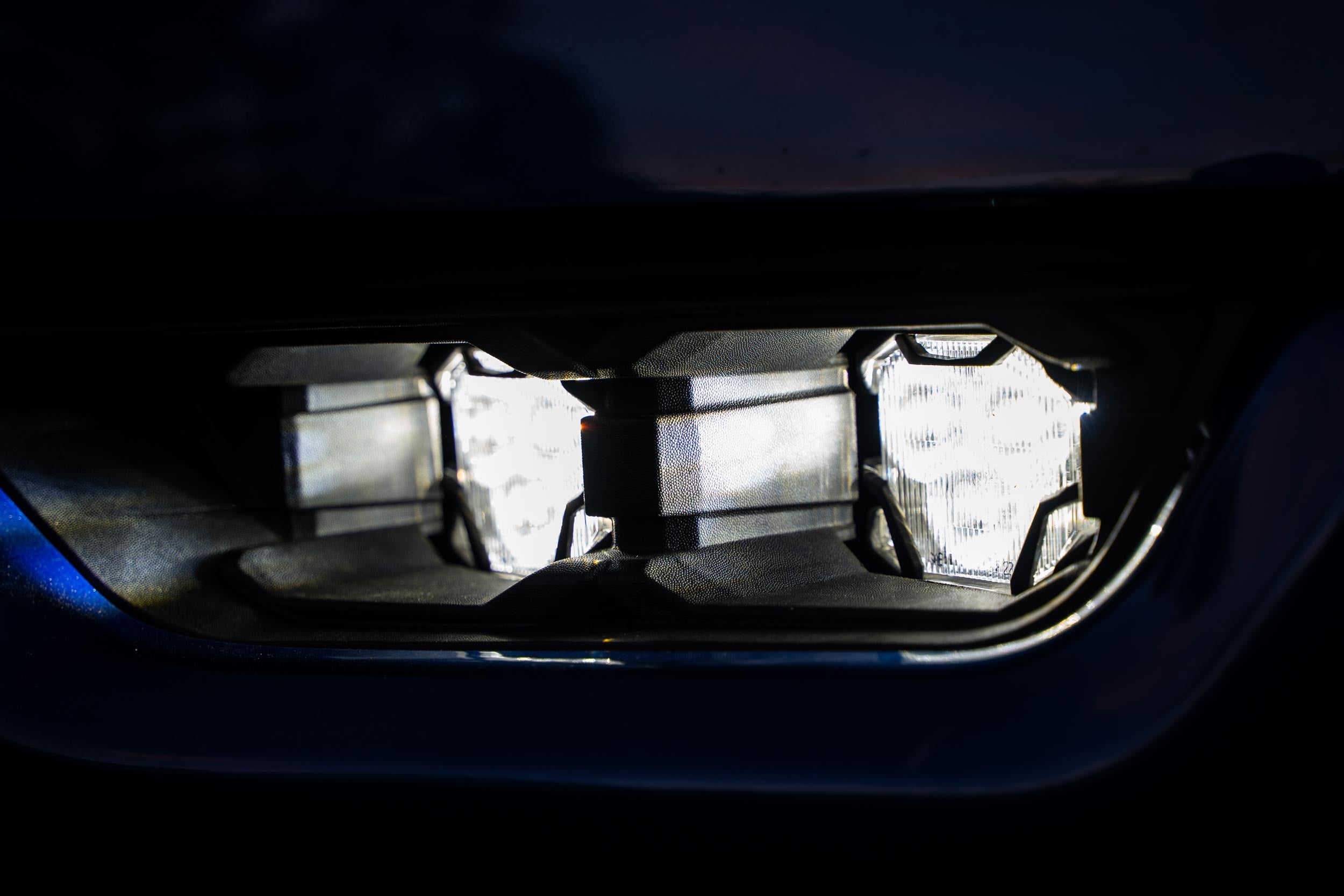 21-23 F-150 OE Halogen 4Banger Fog Light Kit: NCS White