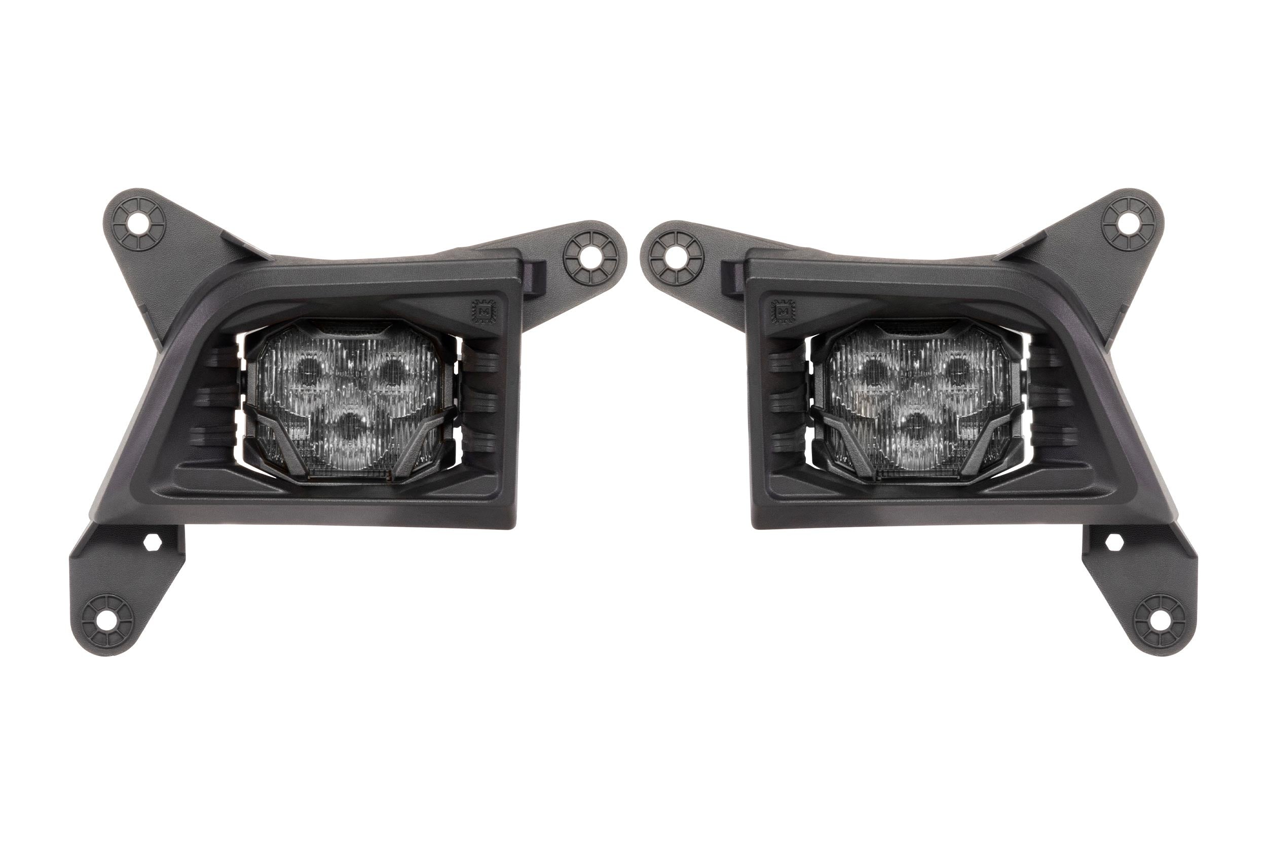 19-21 Silverado 1500 / 20-23 Silverado HD 4Banger Fog Light Kit: NCS White