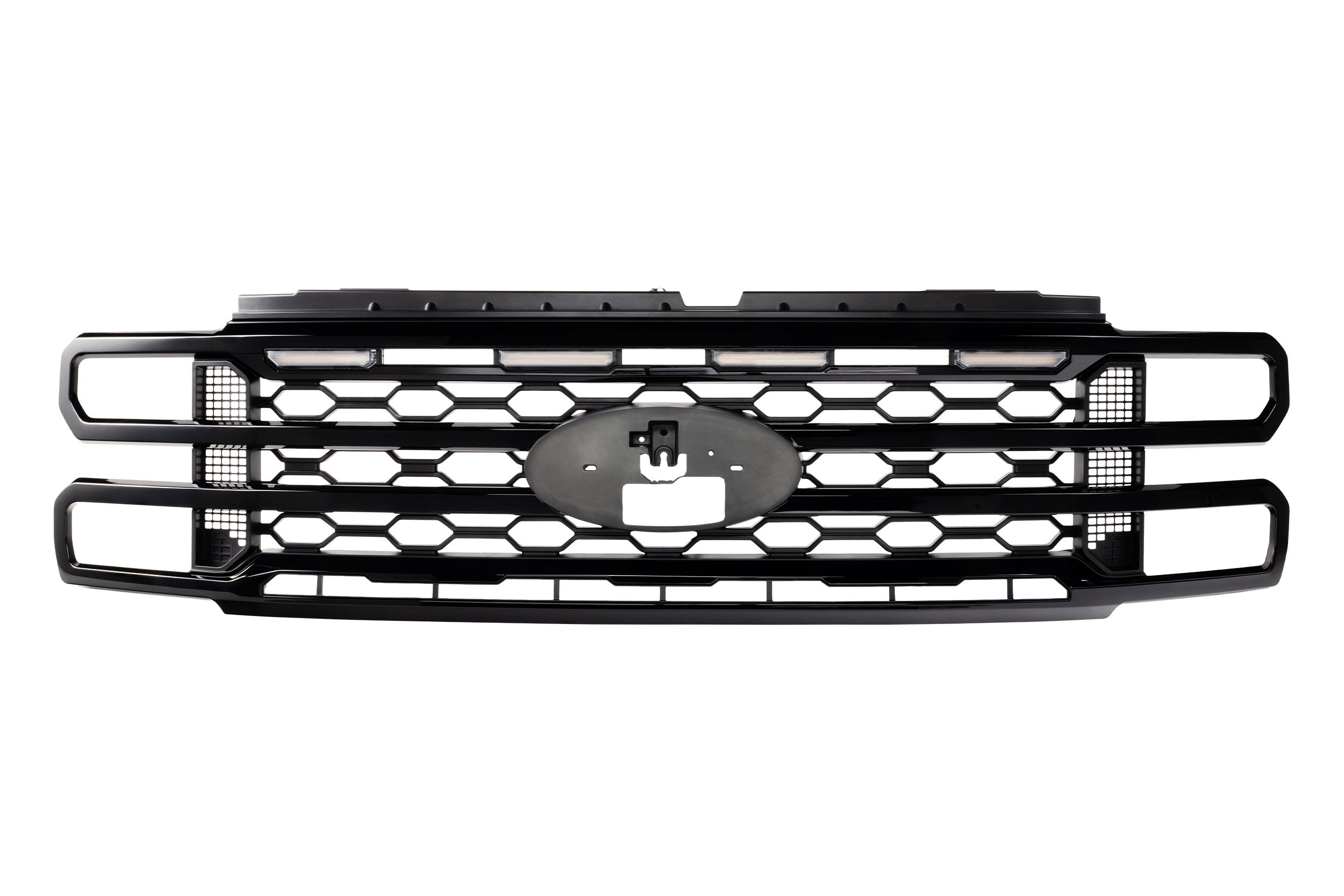 XBG LED Grille: 23-27 Super Duty (Black / Each)