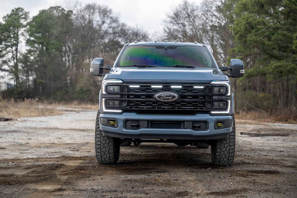 XBG LED Grille: 23-27 Super Duty (Black / Each)