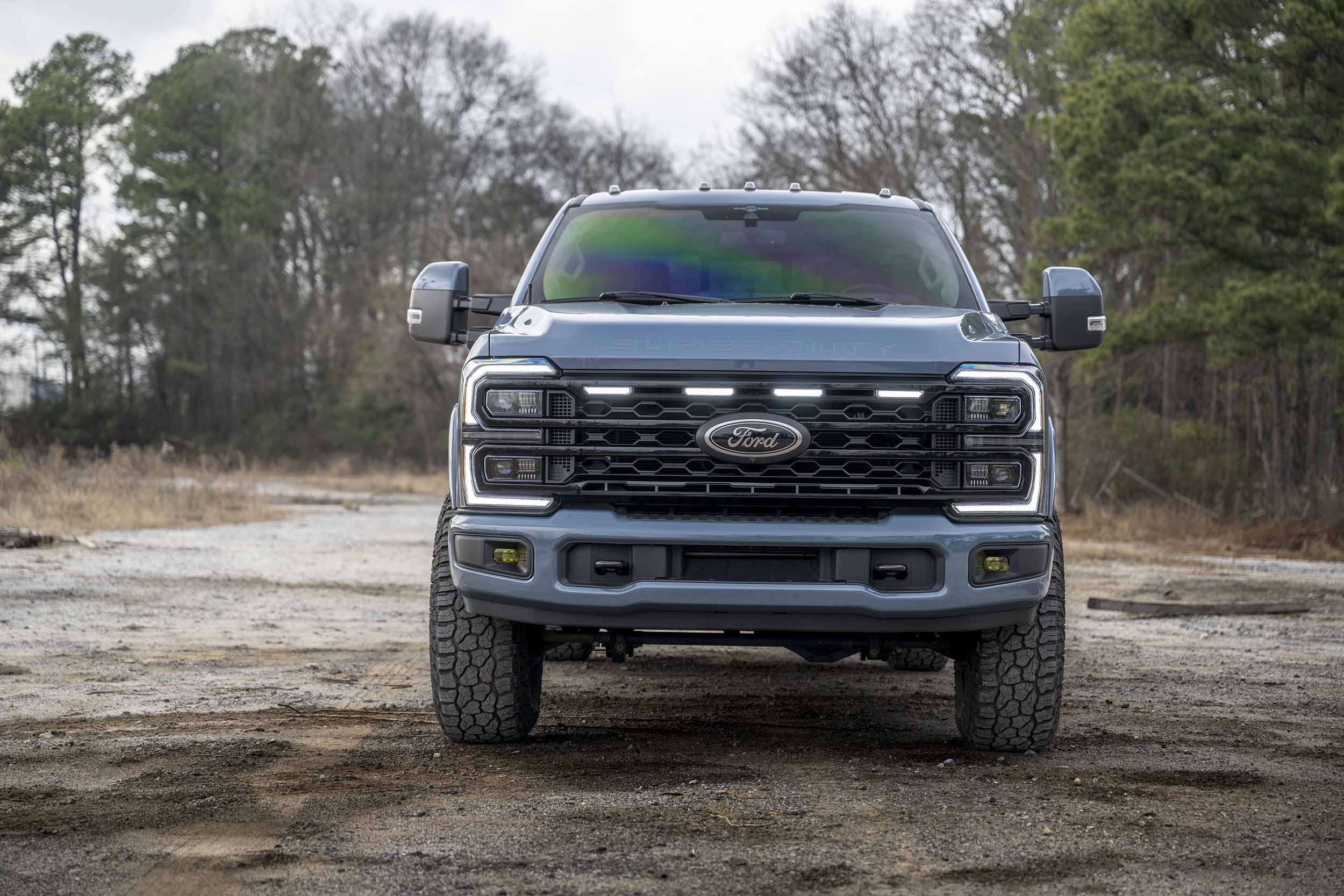 XBG LED Grille: 23-27 Super Duty (Black / Each)