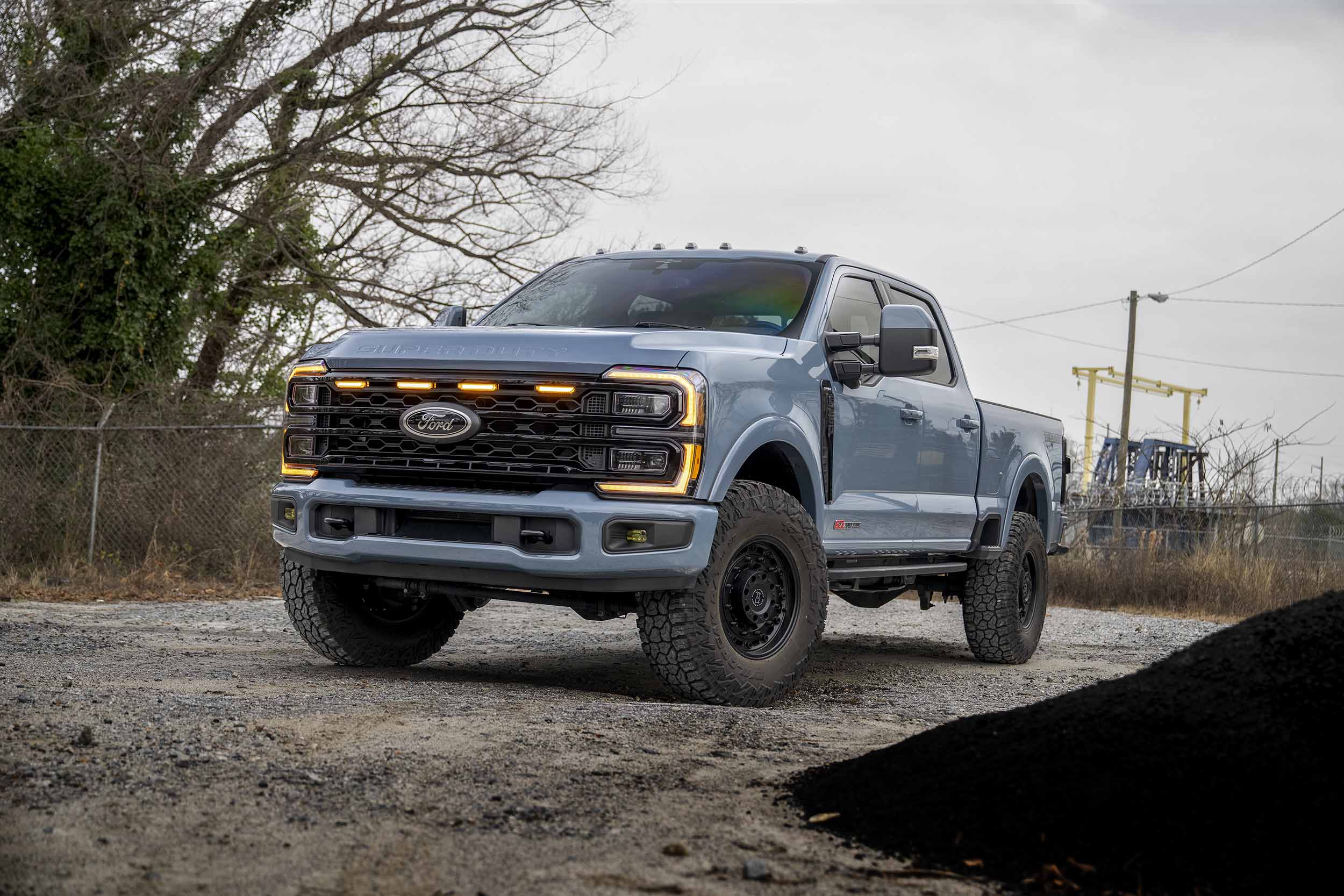 XBG LED Grille: 23-27 Super Duty (Black / Each)