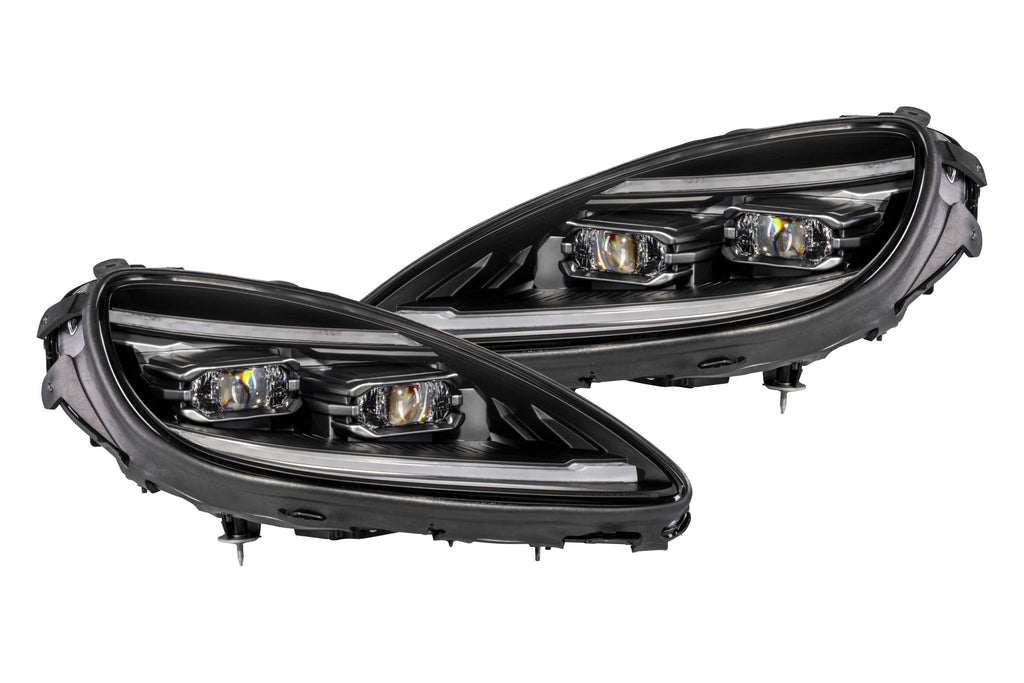XB Evo Headlights: 05-13 Corvette C6 (Set)