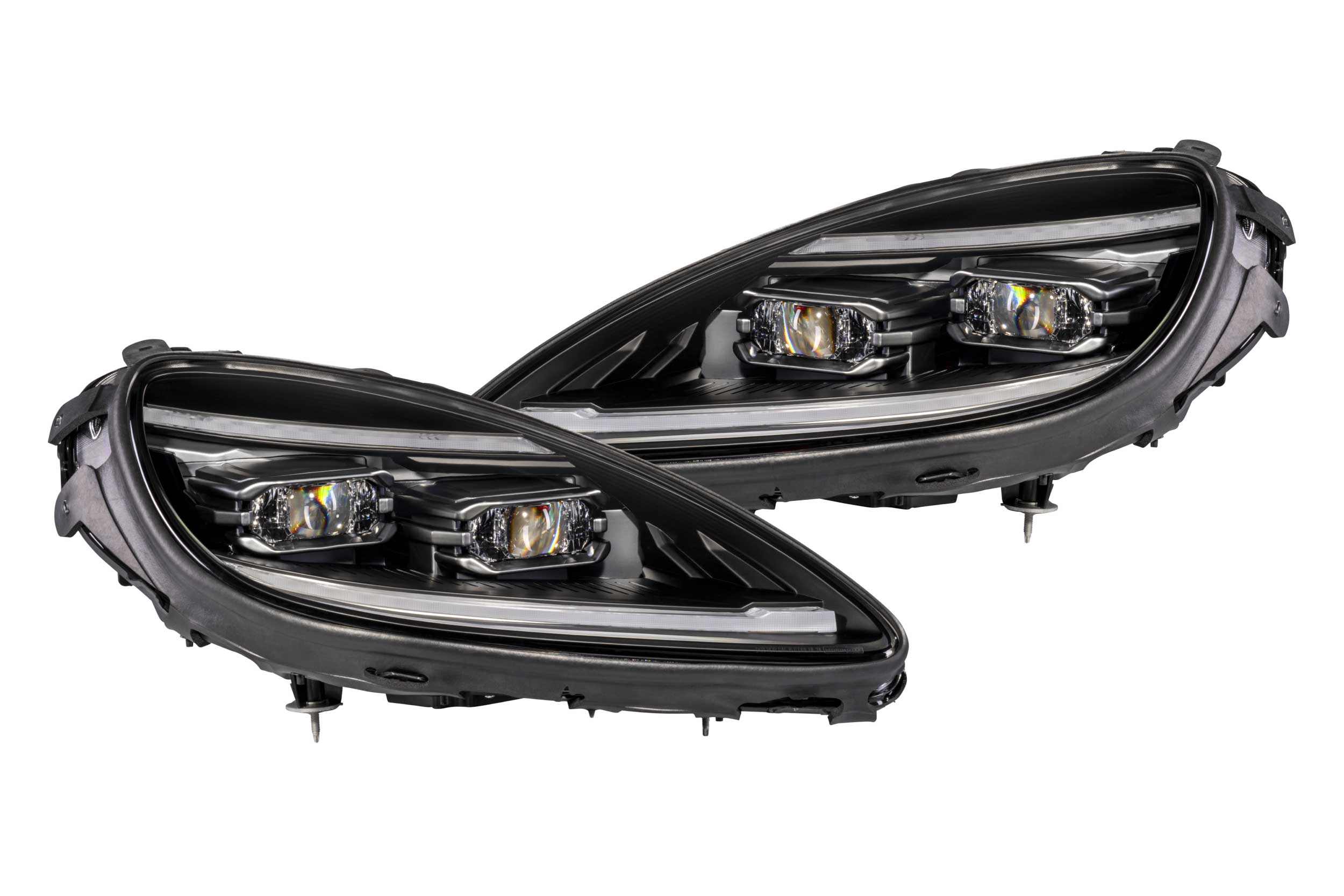 XB Evo Headlights: 05-13 Corvette C6 (Set)