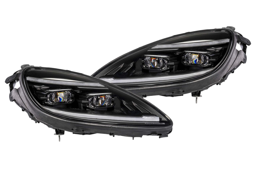 XB Evo Hybrid Headlights: 05-13 Corvette C6 (Set)