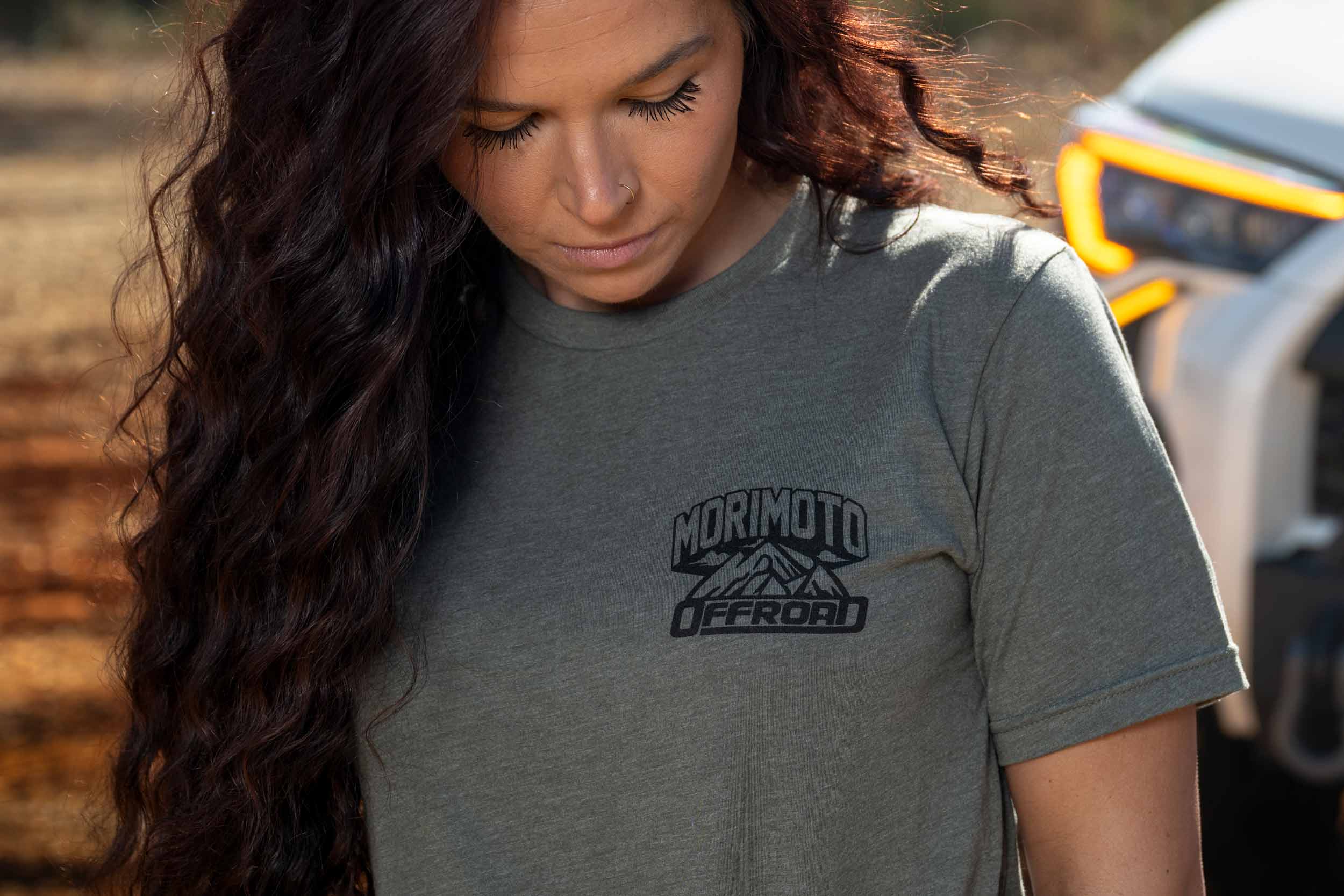 Shirt: Morimoto Olive/Black (Beyond the Trail / XL)