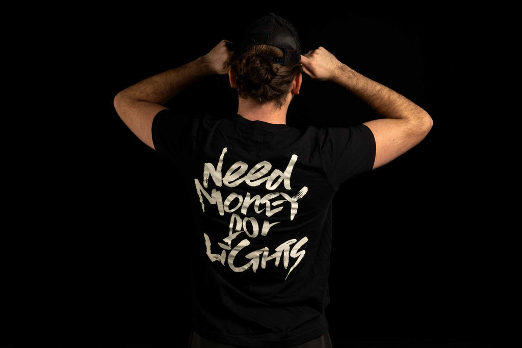 Shirt: Morimoto Black/White (Need Money / S)