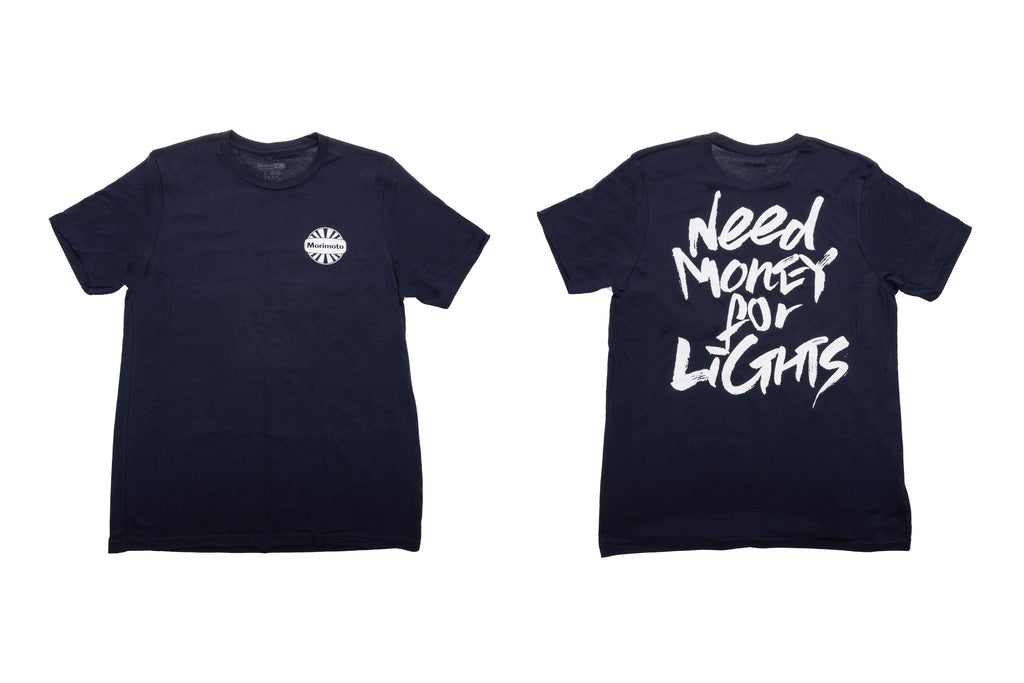 Shirt: Morimoto Blue/White (Need Money / L)