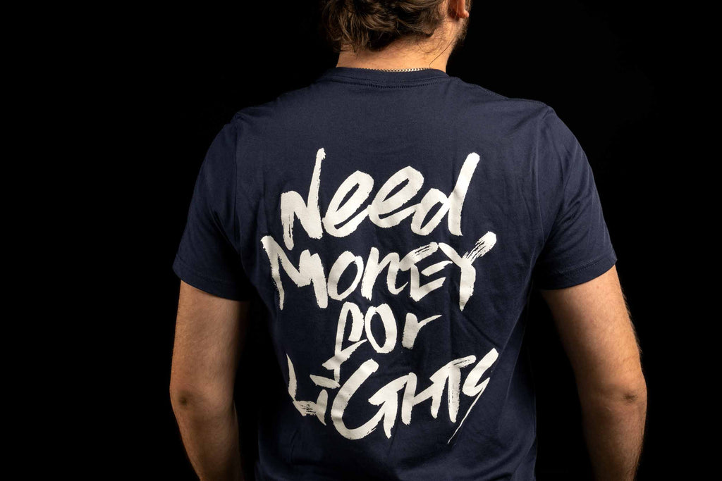 Shirt: Morimoto Blue/White (Need Money / S)