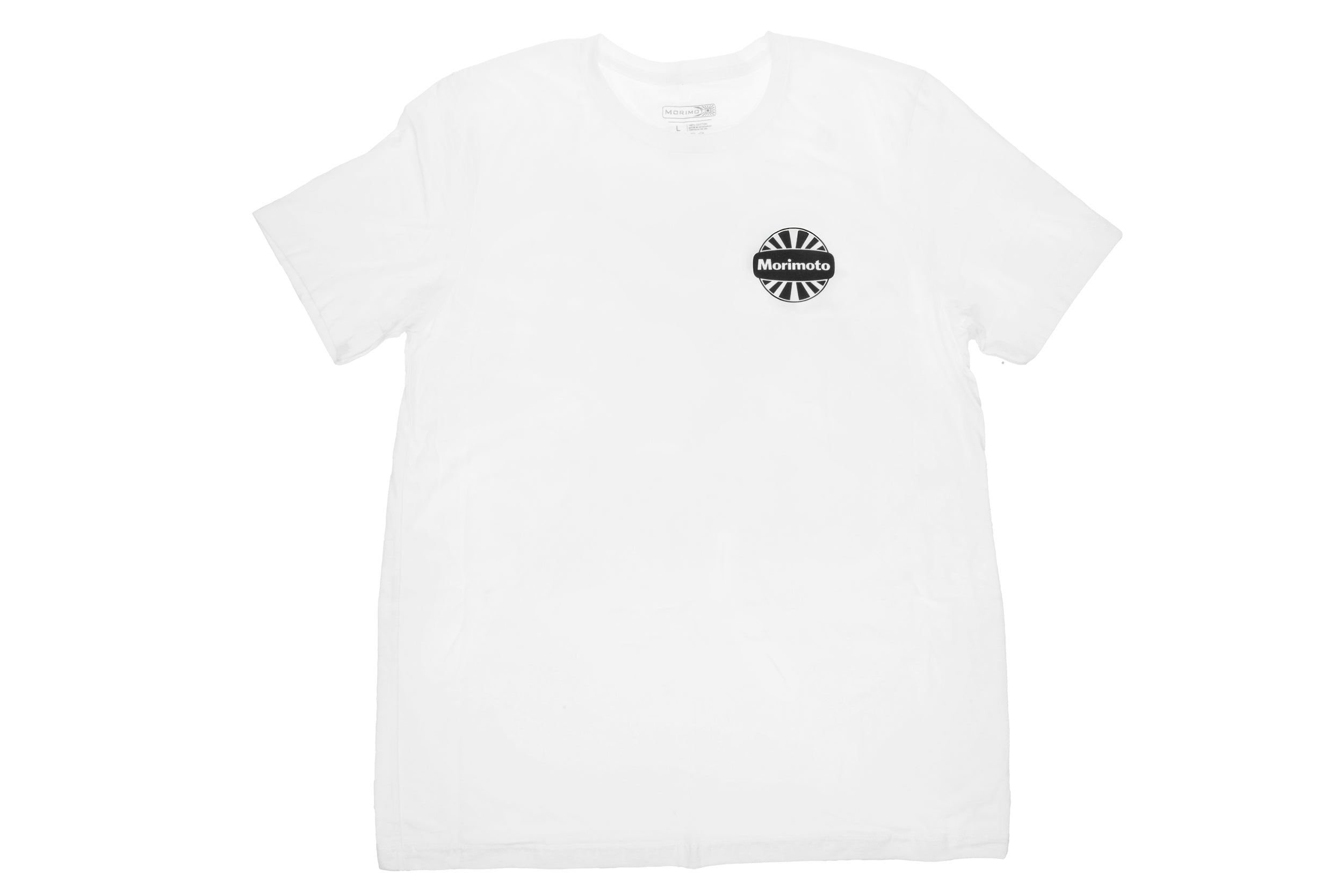 Shirt: Morimoto White/Black (Need Money / XXL)