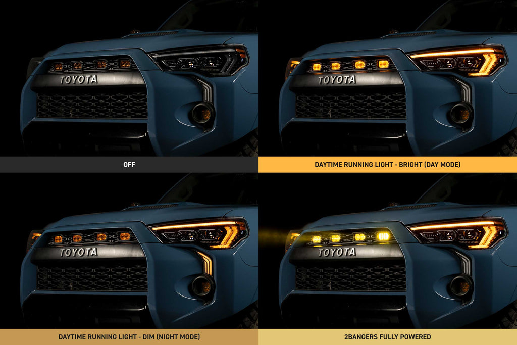 XBG LED Grille: 14-24 Toyota 4Runner