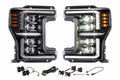 XB Evo Hybrid Headlights: 17-19 Super Duty (Set)