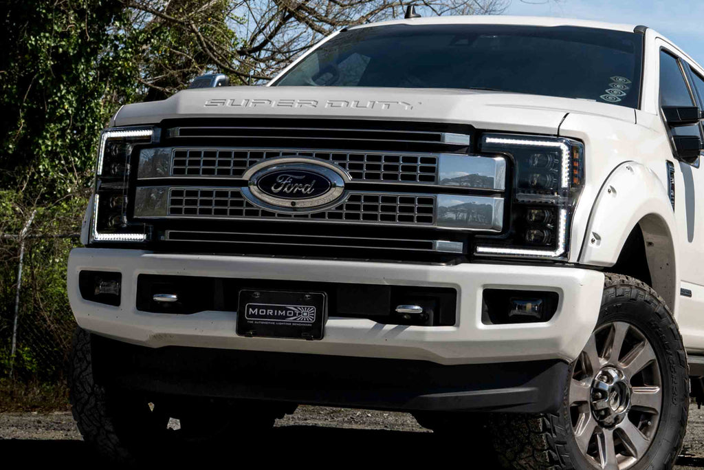 XB Evo Hybrid Headlights: 17-19 Super Duty (Set)