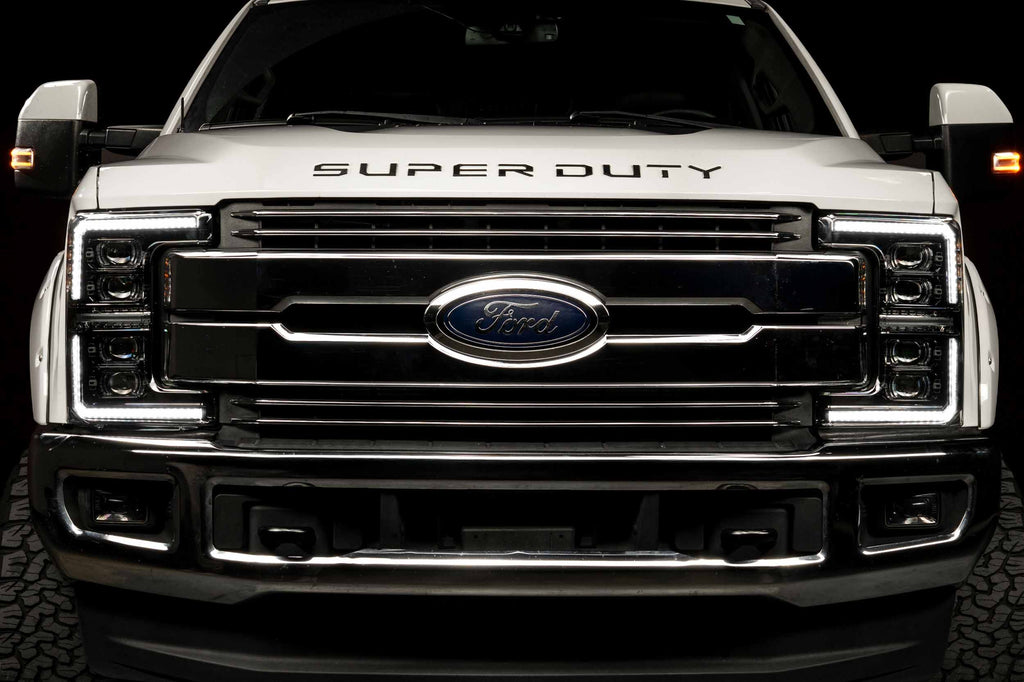 XB Evo Hybrid Headlights: 17-19 Super Duty (Set)