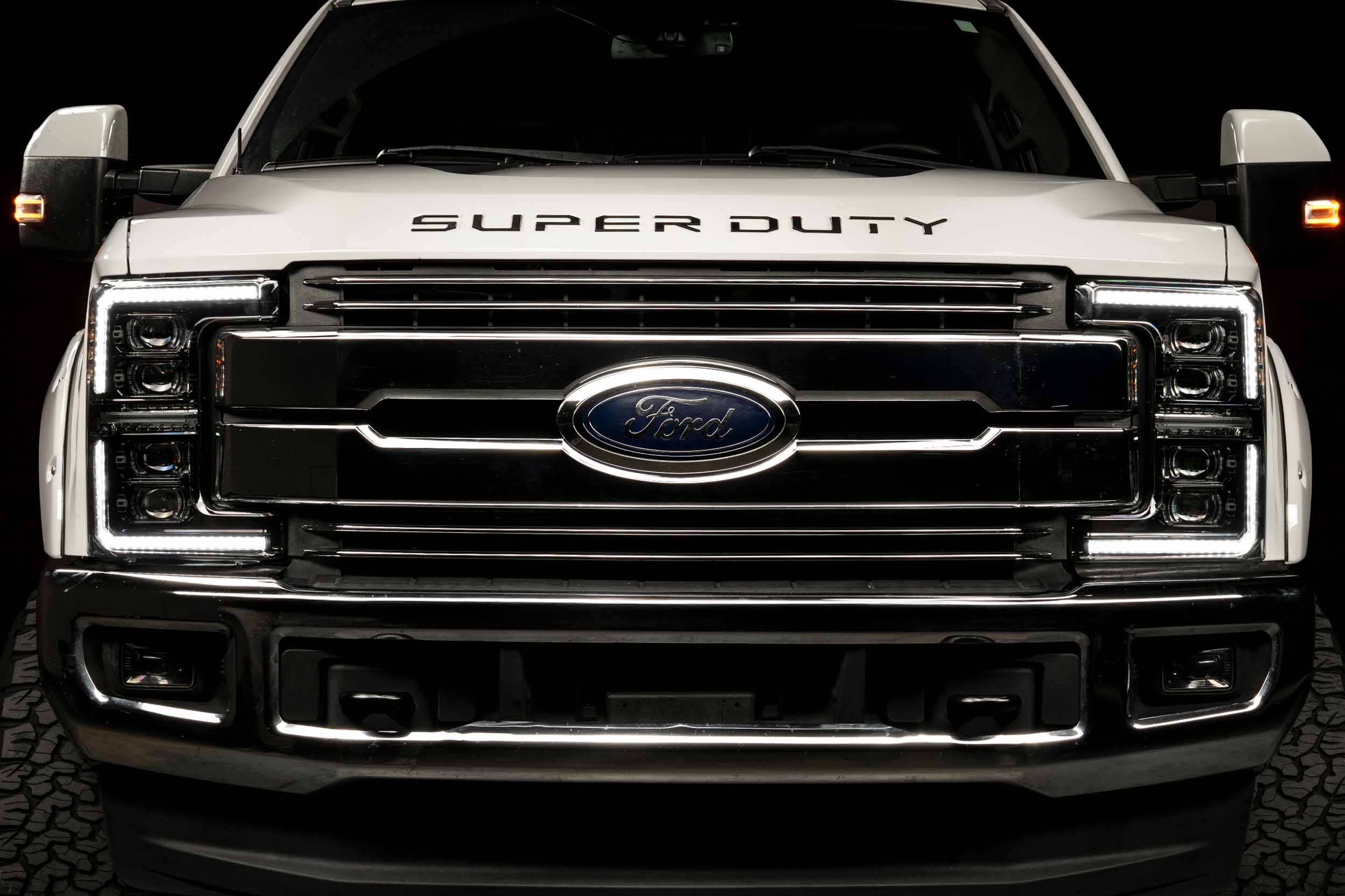 XB Evo Hybrid Headlights: 17-19 Super Duty (Set)