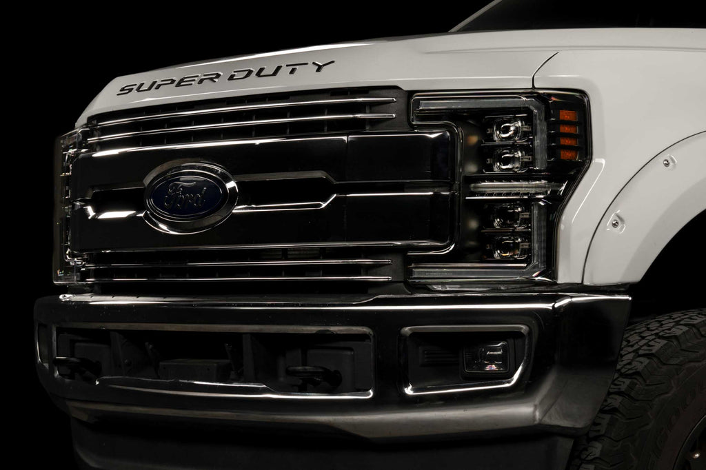 XB Evo Hybrid Headlights: 17-19 Super Duty (Set)