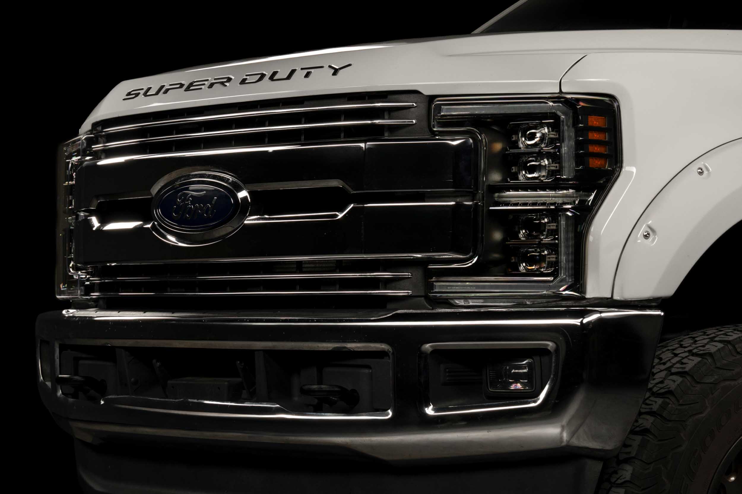 XB Evo Hybrid Headlights: 17-19 Super Duty (Set)