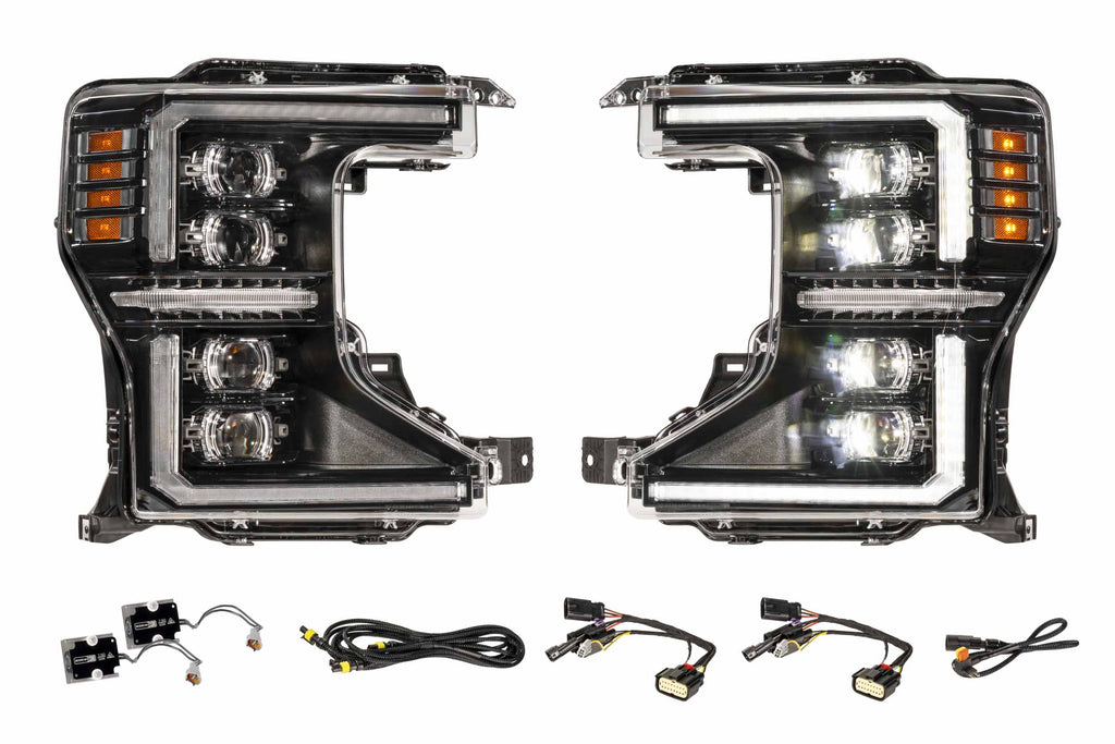 XB Evo Hybrid Headlights: 20-22 Super Duty (Set)