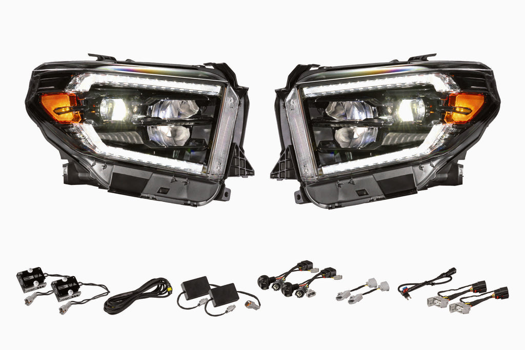 XB Evo Hybrid Headlights: 14-21 Toyota Tundra (Set)