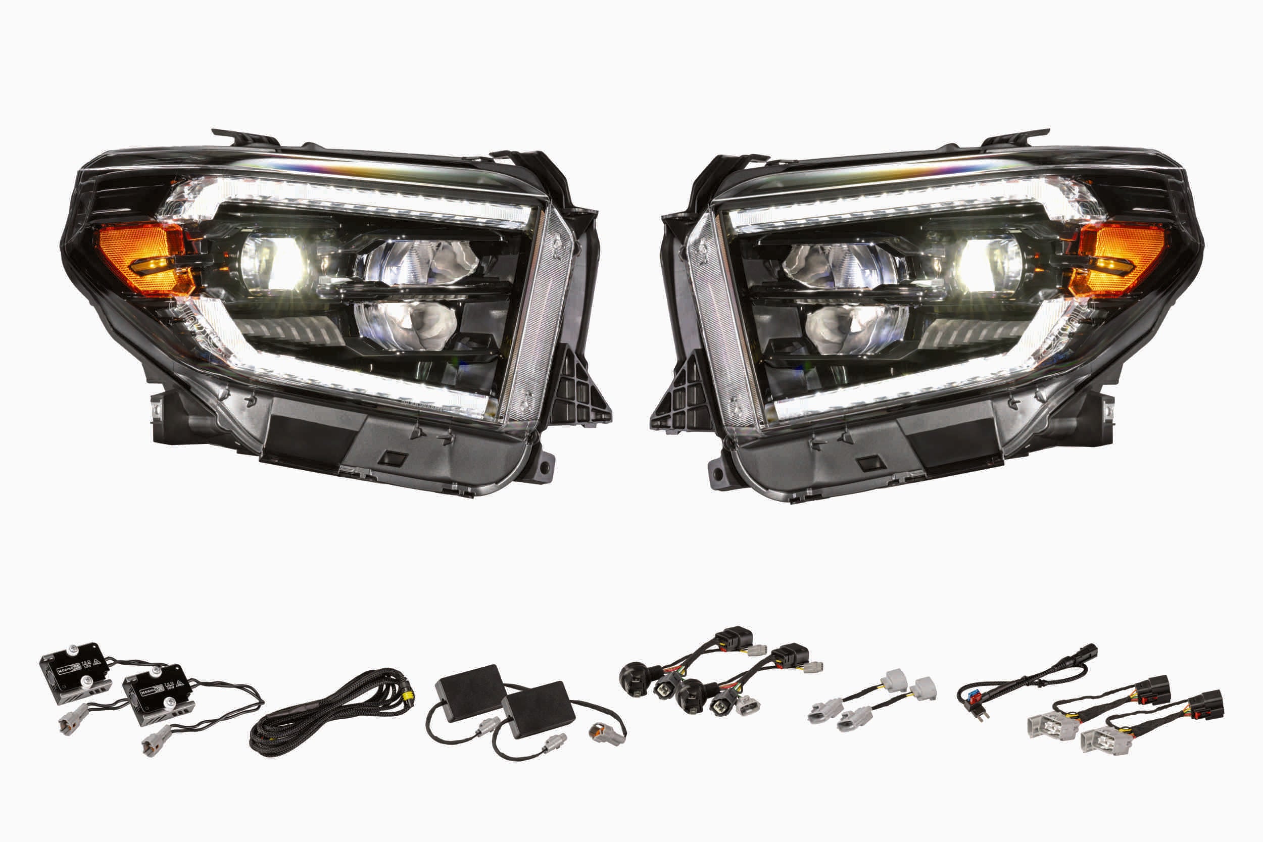 XB Evo Hybrid Headlights: 14-21 Toyota Tundra (Set)