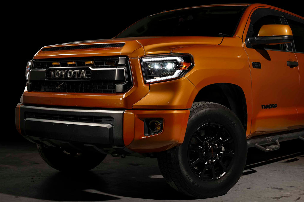 XB Evo Hybrid Headlights: 14-21 Toyota Tundra (Set)