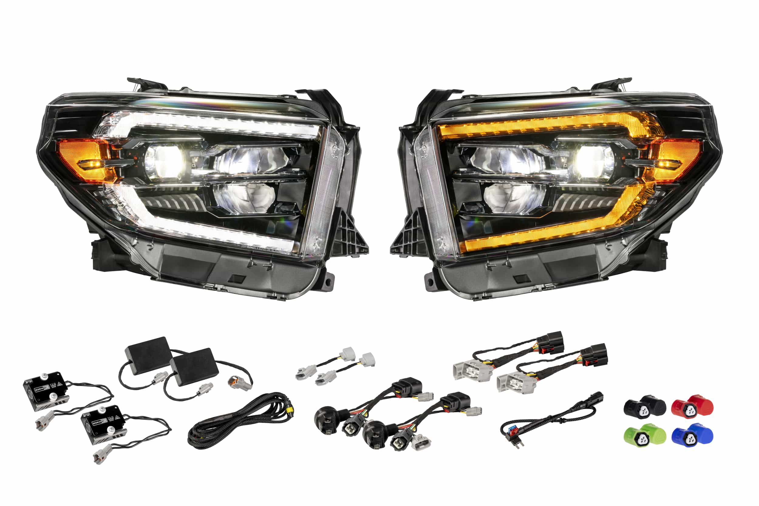 XB Evo Headlights: 14-21 Toyota Tundra (Set)