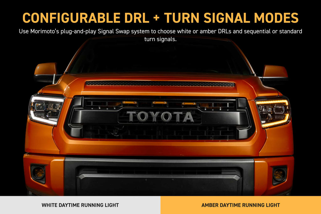 XB Evo Headlights: 14-21 Toyota Tundra (Set)