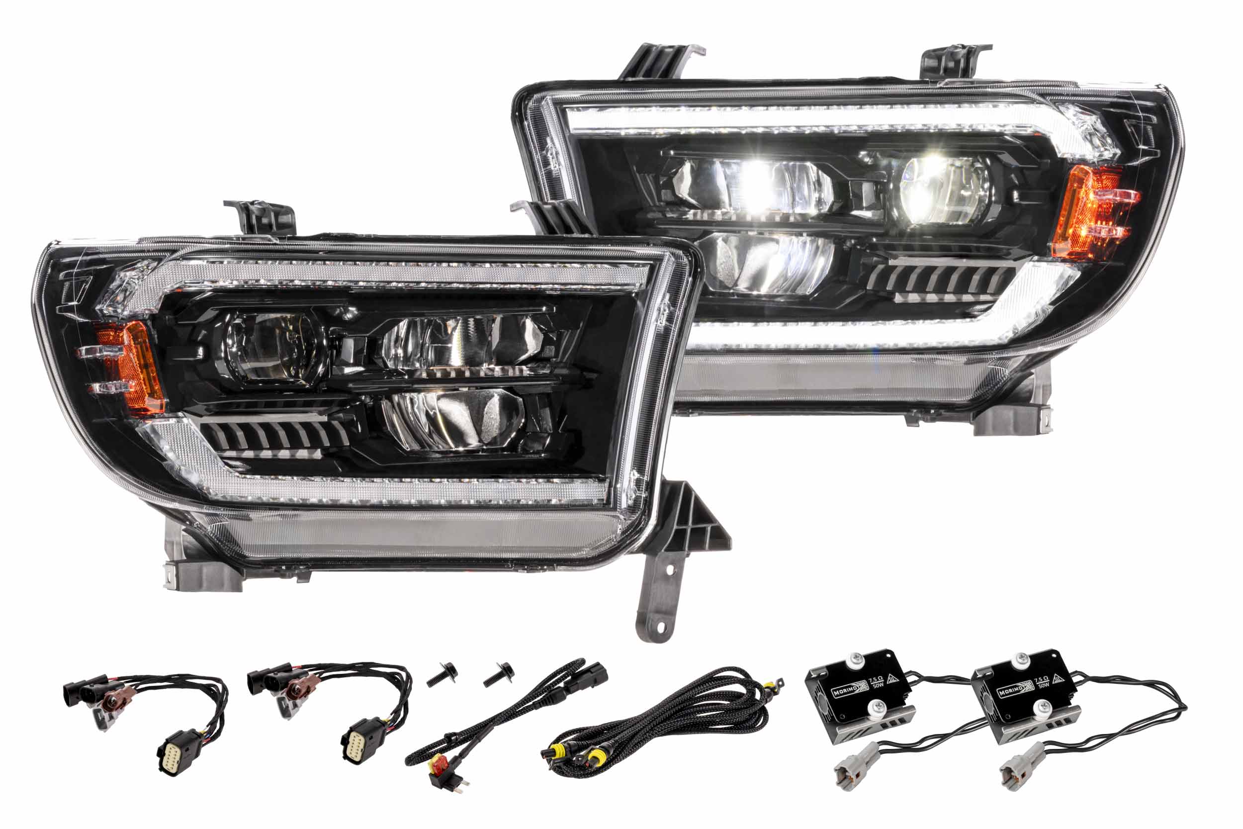 XB Evo Hybrid Headlights: 07-13 Tundra / 08-17 Sequoia (Set)