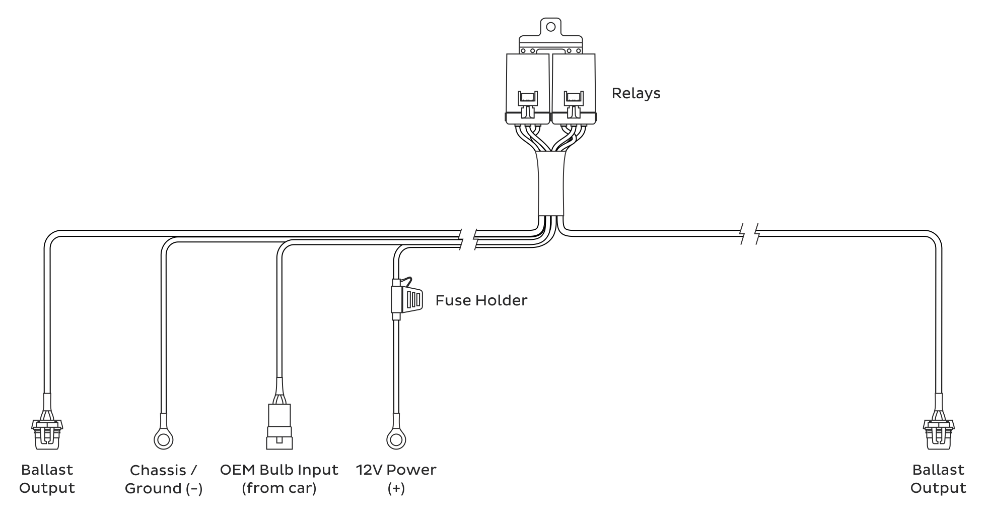 HD Relay: H11/H9/H8/880