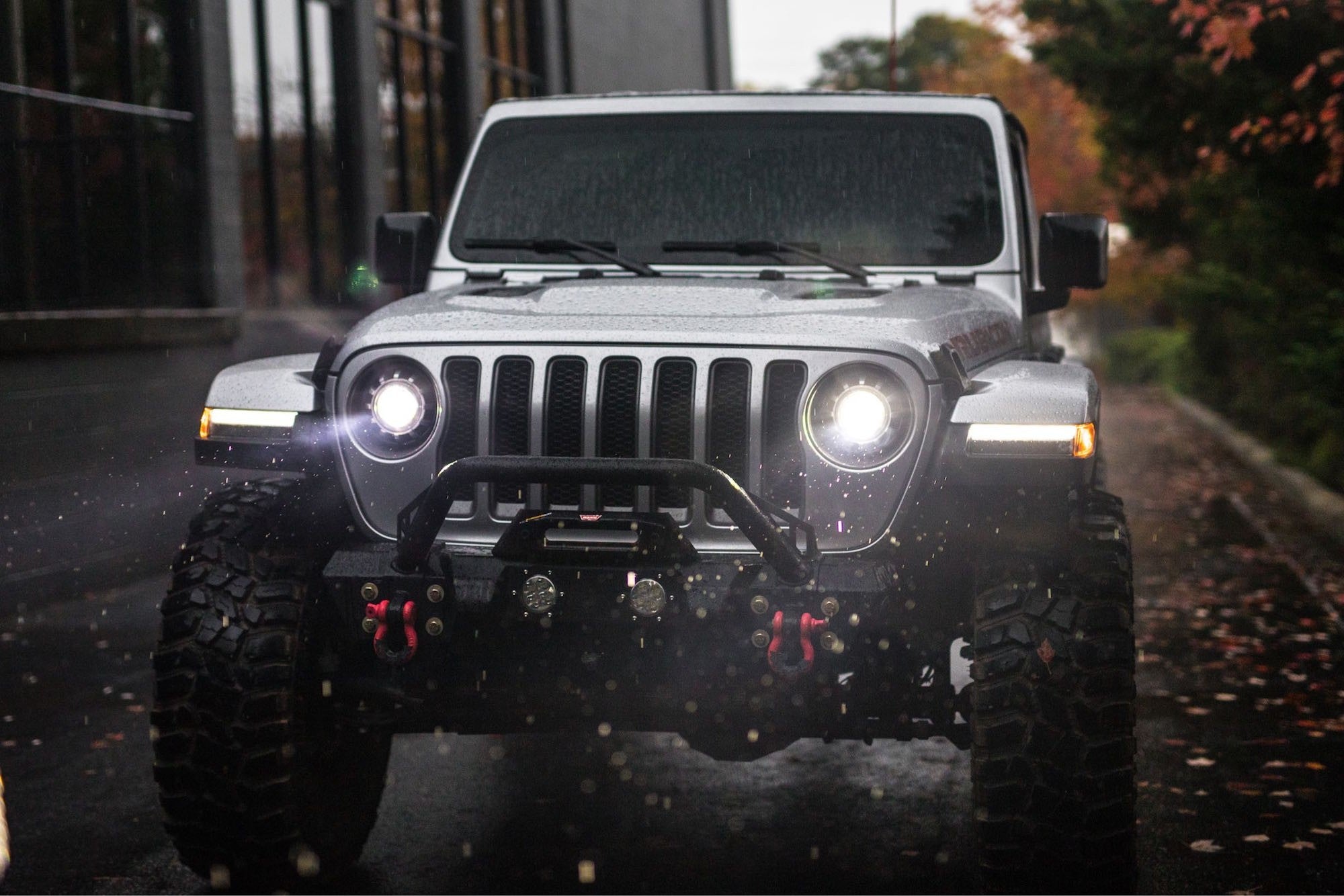 7in Headlight Adapters: Jeep JL / JT (Set)