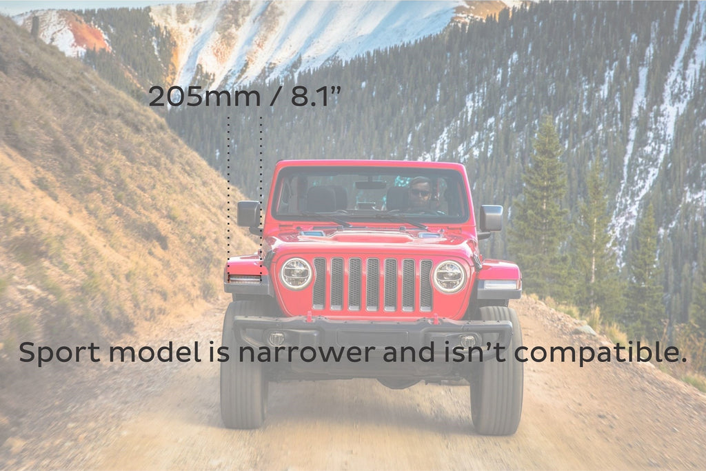XB LED DRLs: Jeep JL / JT (18+ / Smoked Lens / Set)