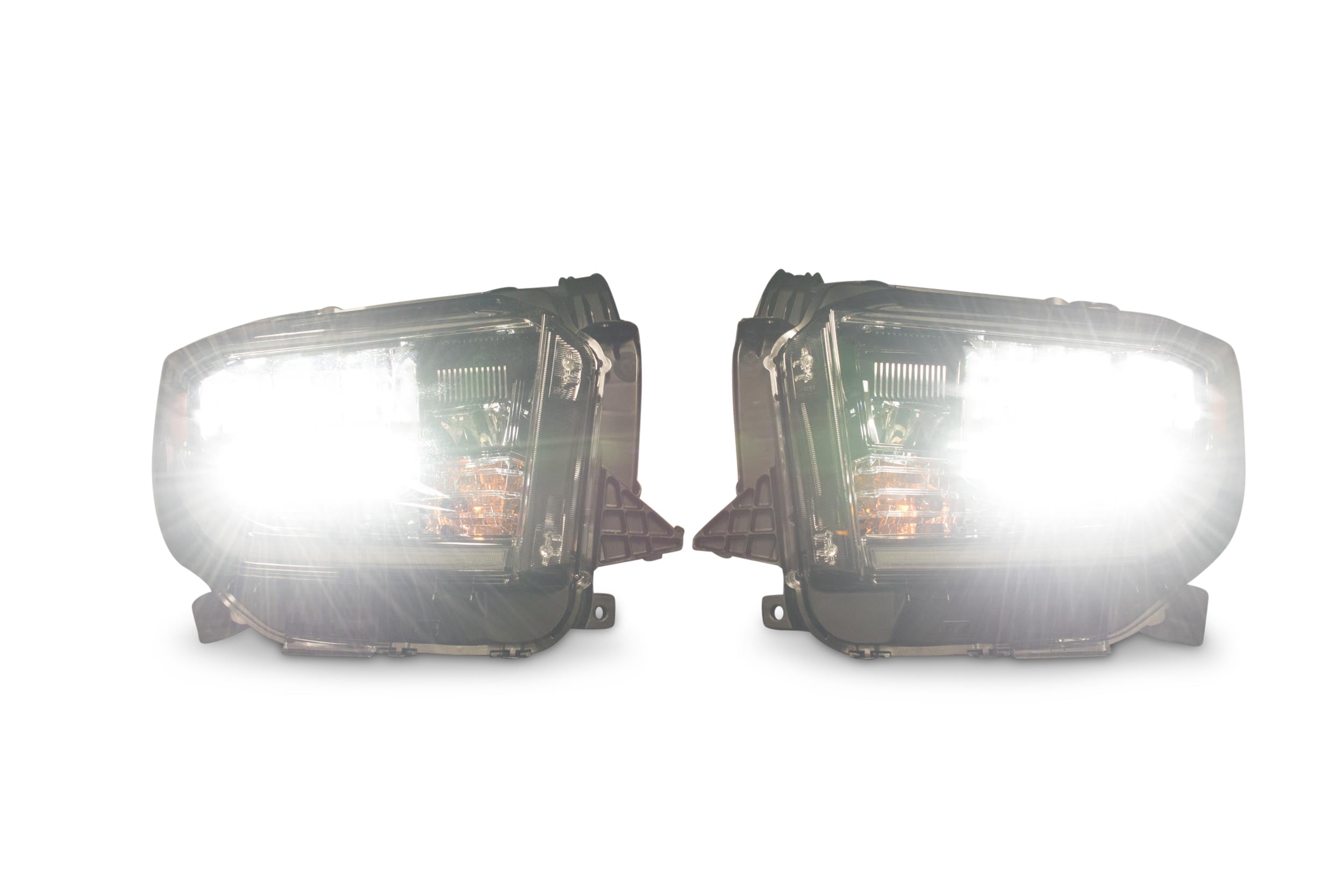 Toyota Tundra (18+): OEM LED Headlights (Black; Set)