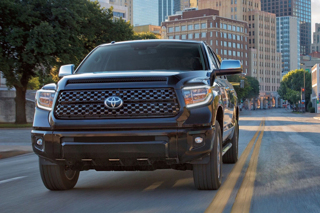 OEM LED Headlights: Toyota Tundra (18+) (Black / Right)