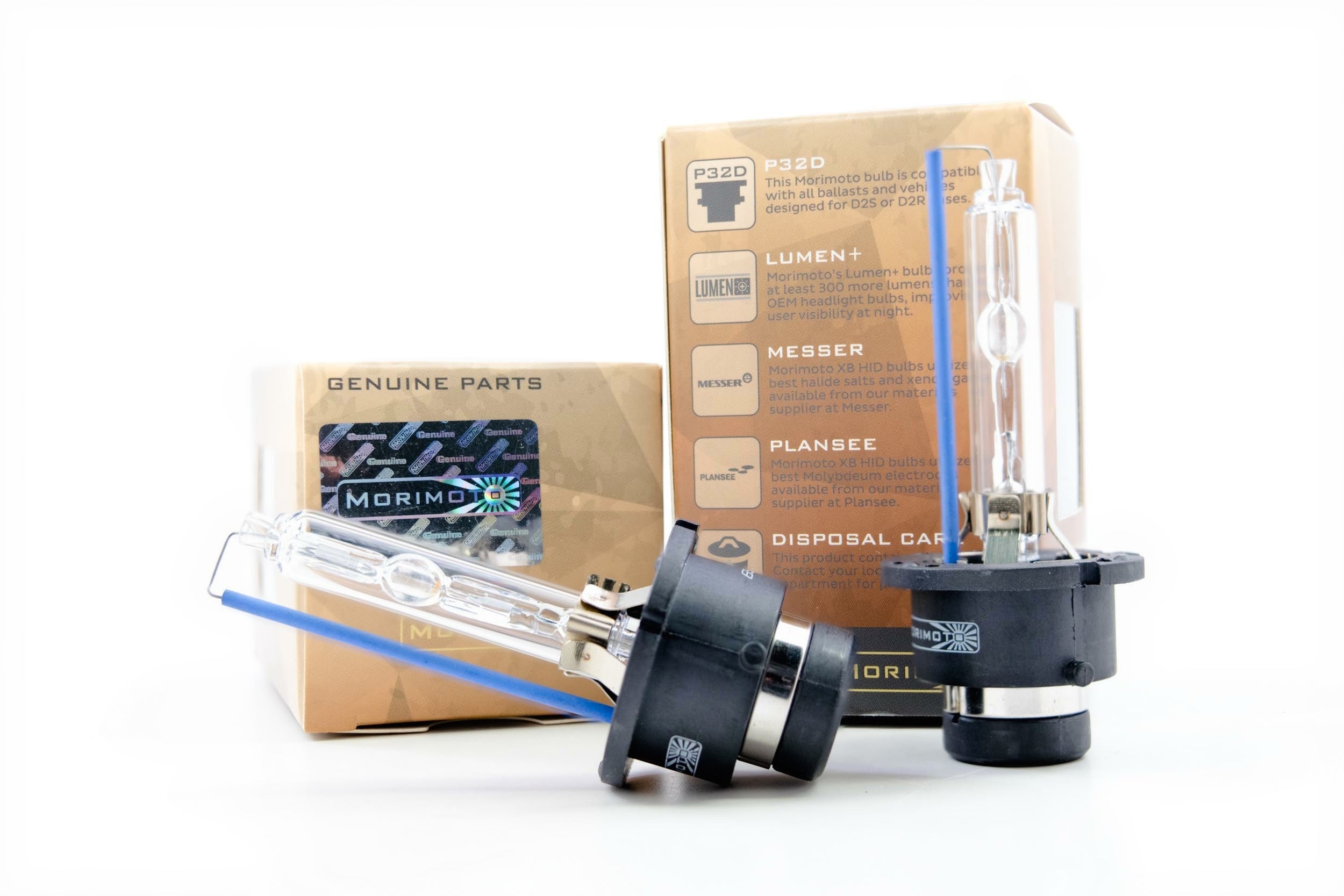 D2S: XB 5800K 55w HID Bulbs (Pair)