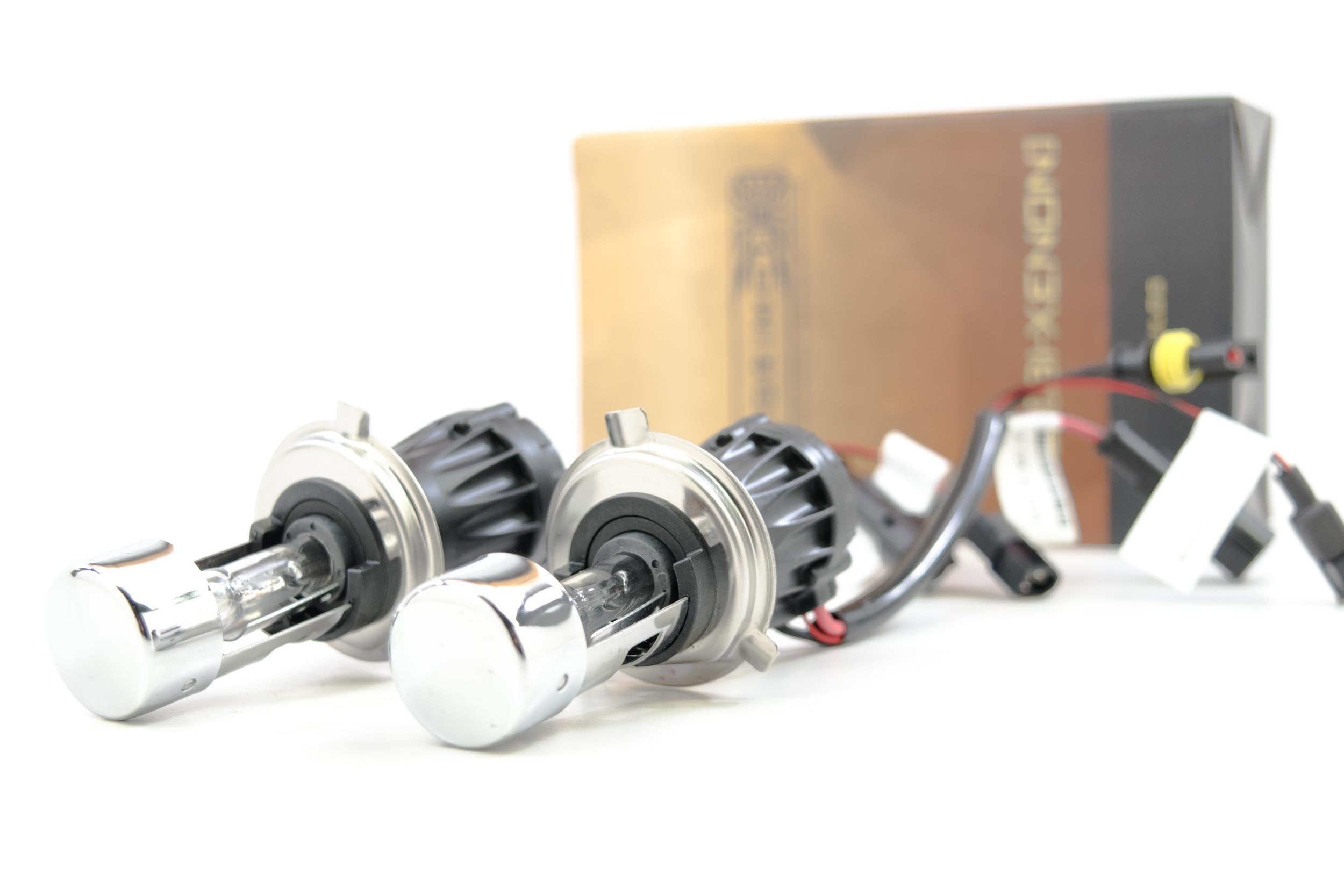 H4/9003 Bi-Xenon: XB 6000K HID Bulbs (Pair)