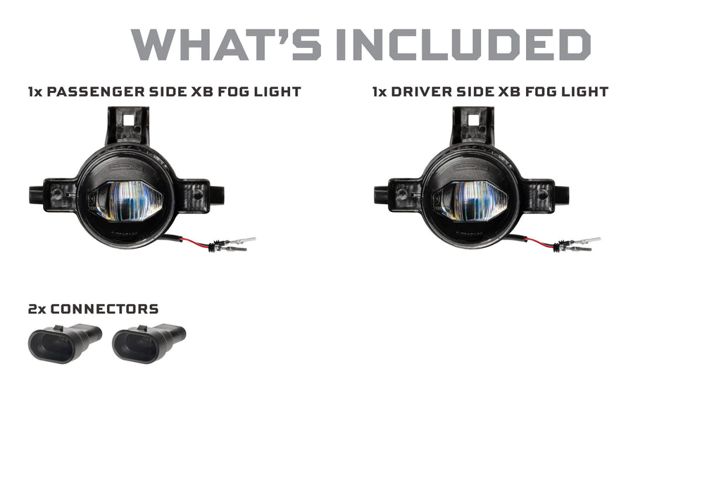 XB LED Fogs: Type Mopar Projector (Set)
